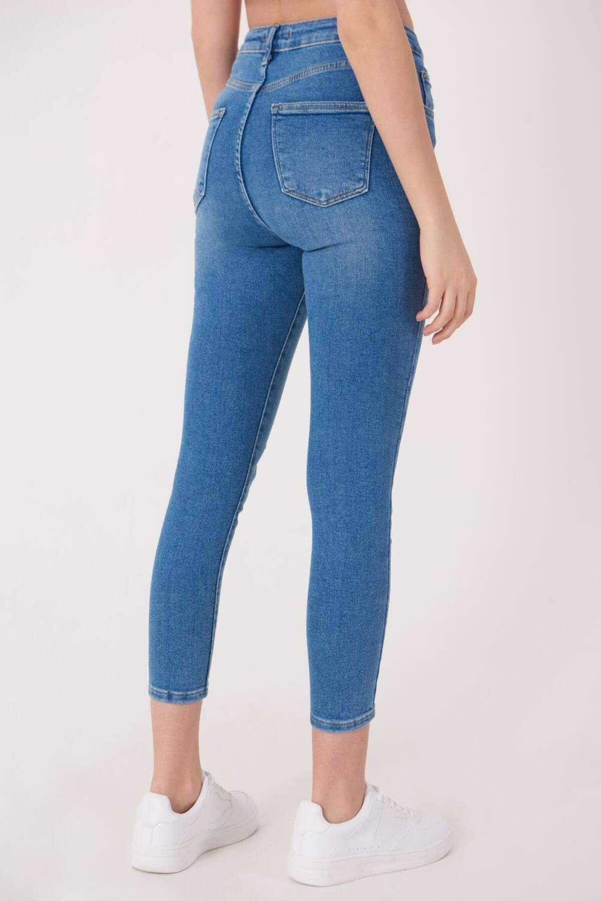 Yüksek Bel Skinny Jean Pantolon Pn6578-pnp