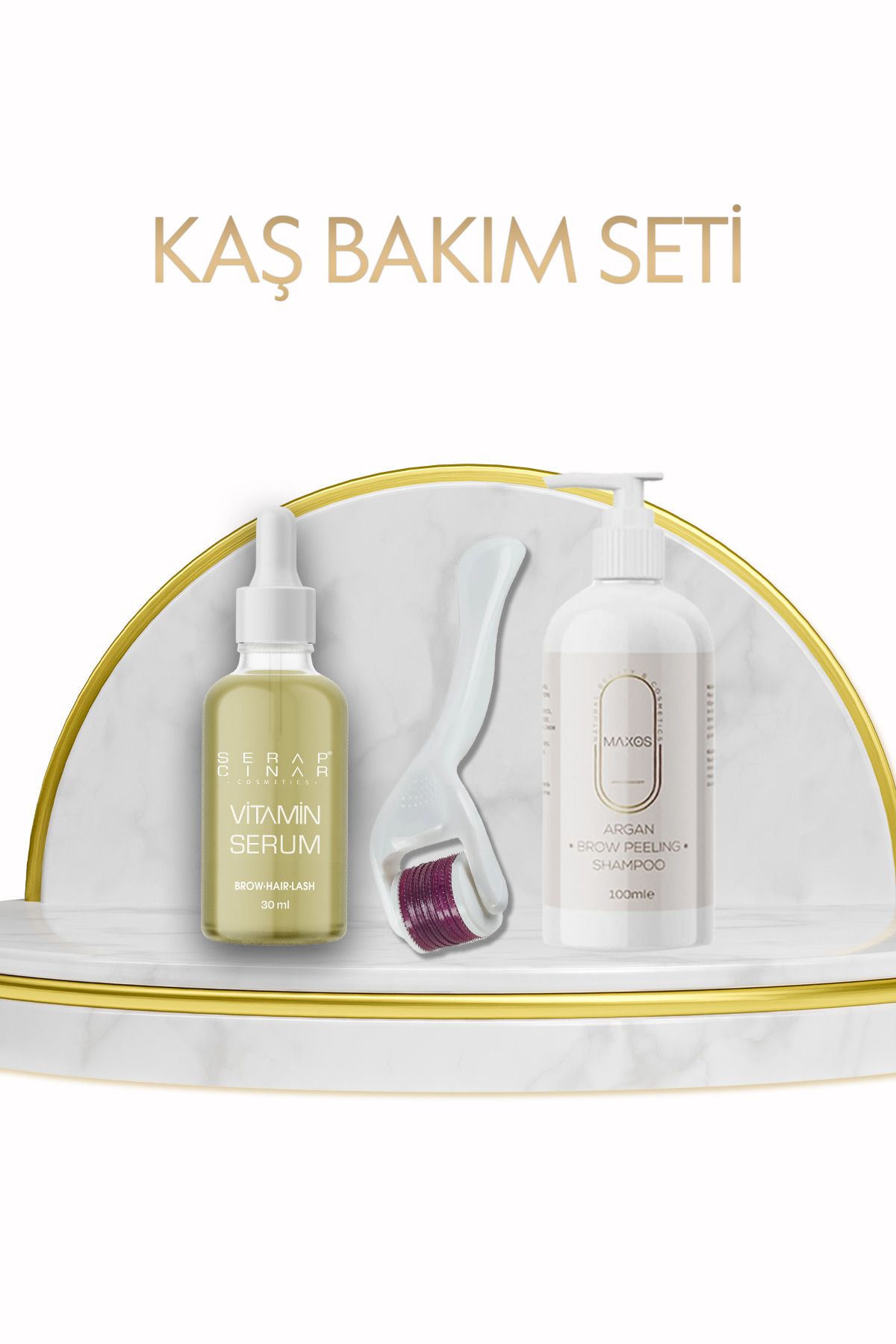 Serap Çınar Cosmetics 3'lüProfesyonel Kaş Bak...