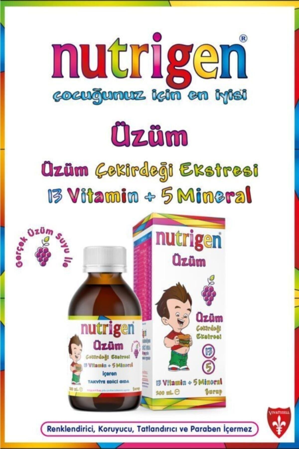 Üzüm Pediatrik Şurup 200 ml