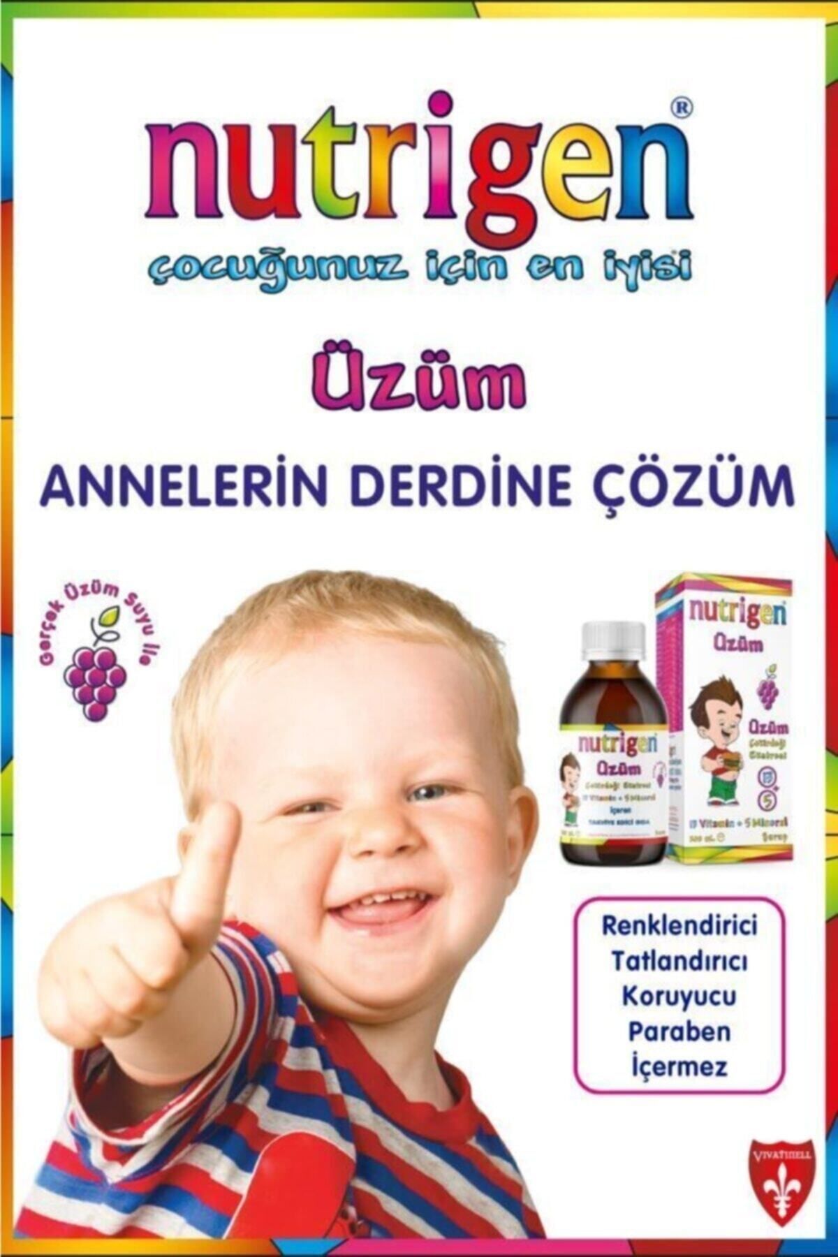 Üzüm Pediatrik Şurup 200 ml