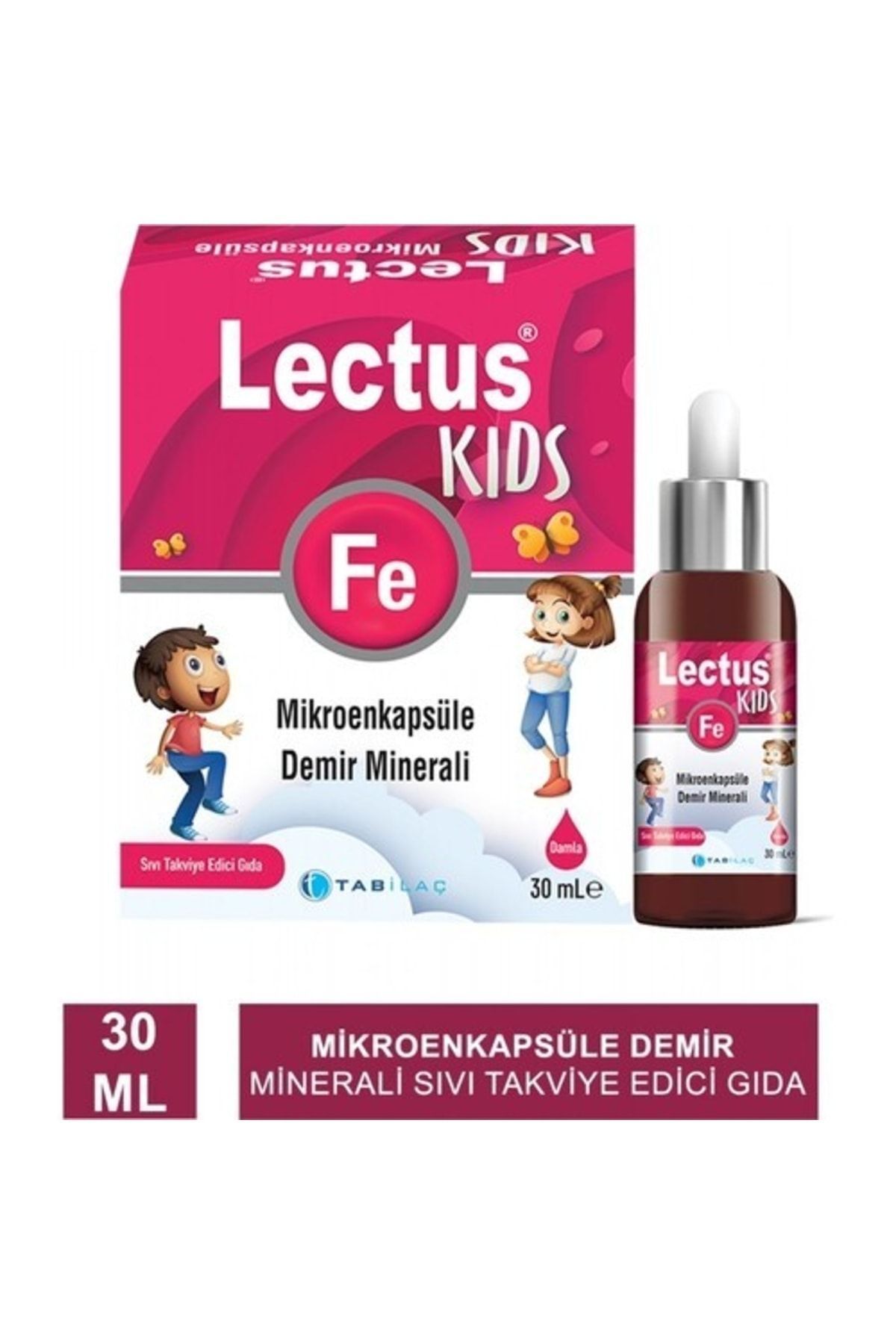 Tab İlaçLectus KidsMikroenkapsule Demir 30 ml...