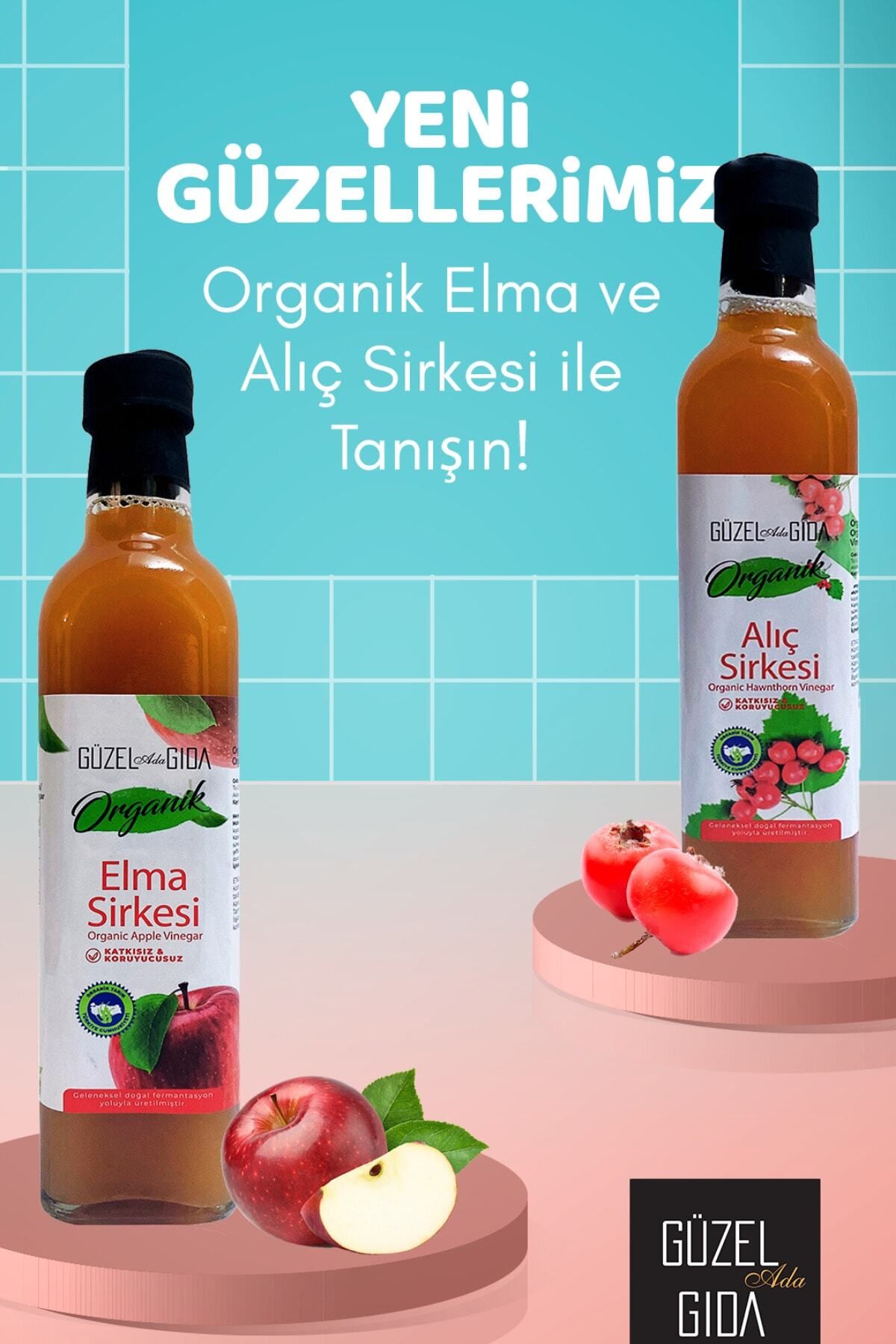 Organik Elma Sirkesi 500 Ml