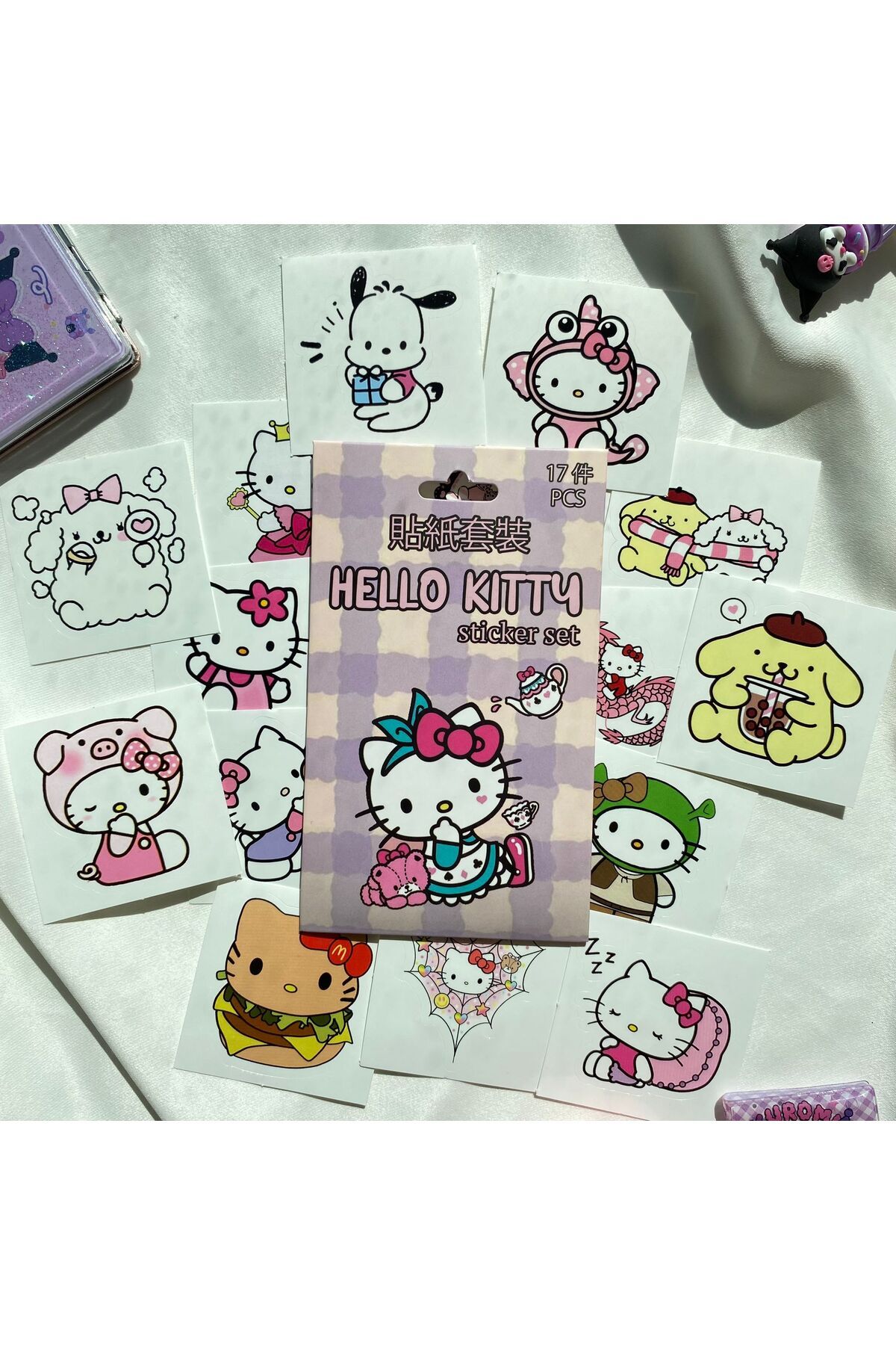 Wisevelya Hello Kitty StickerSeti