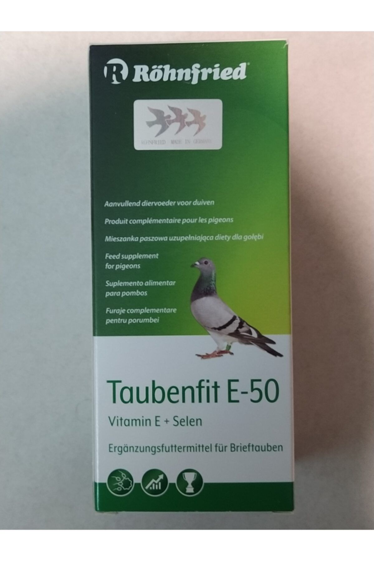 Röhnfried Taubenfit E-50 Evitamini + Selenyum (kızıştırıcı & Döl Verimi)