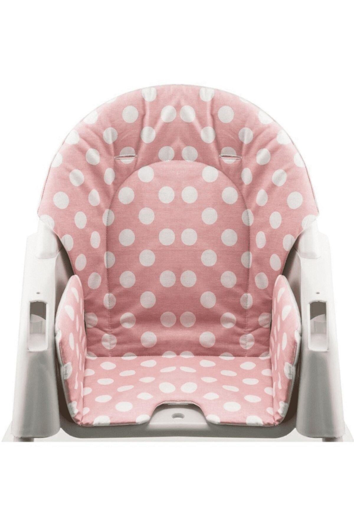 Moje Boze Mama Sandalyesi Minderi Puanlı Pembe