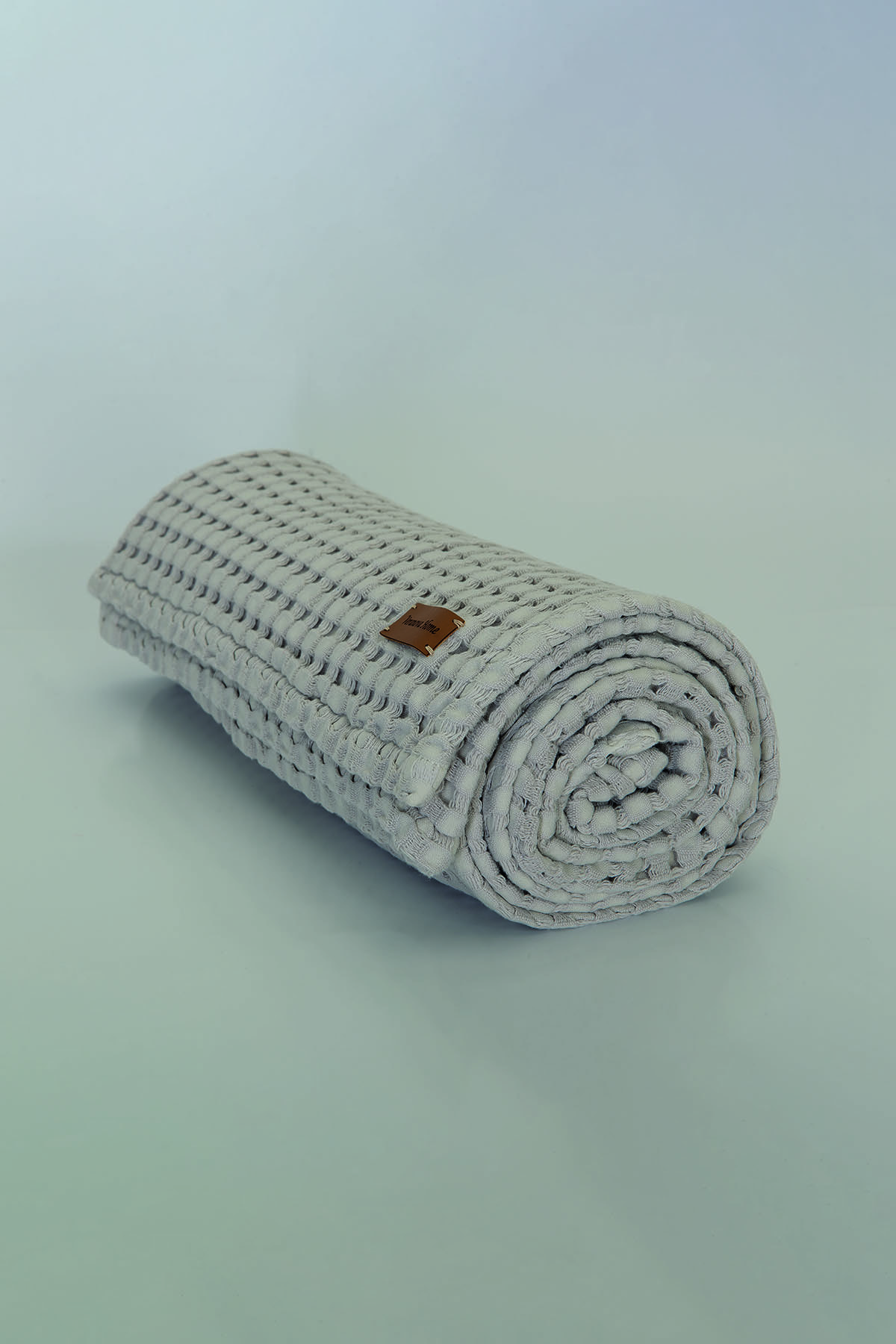 Veranova Home %100 Organik Pamuk Bebek Pike Battaniye Gri