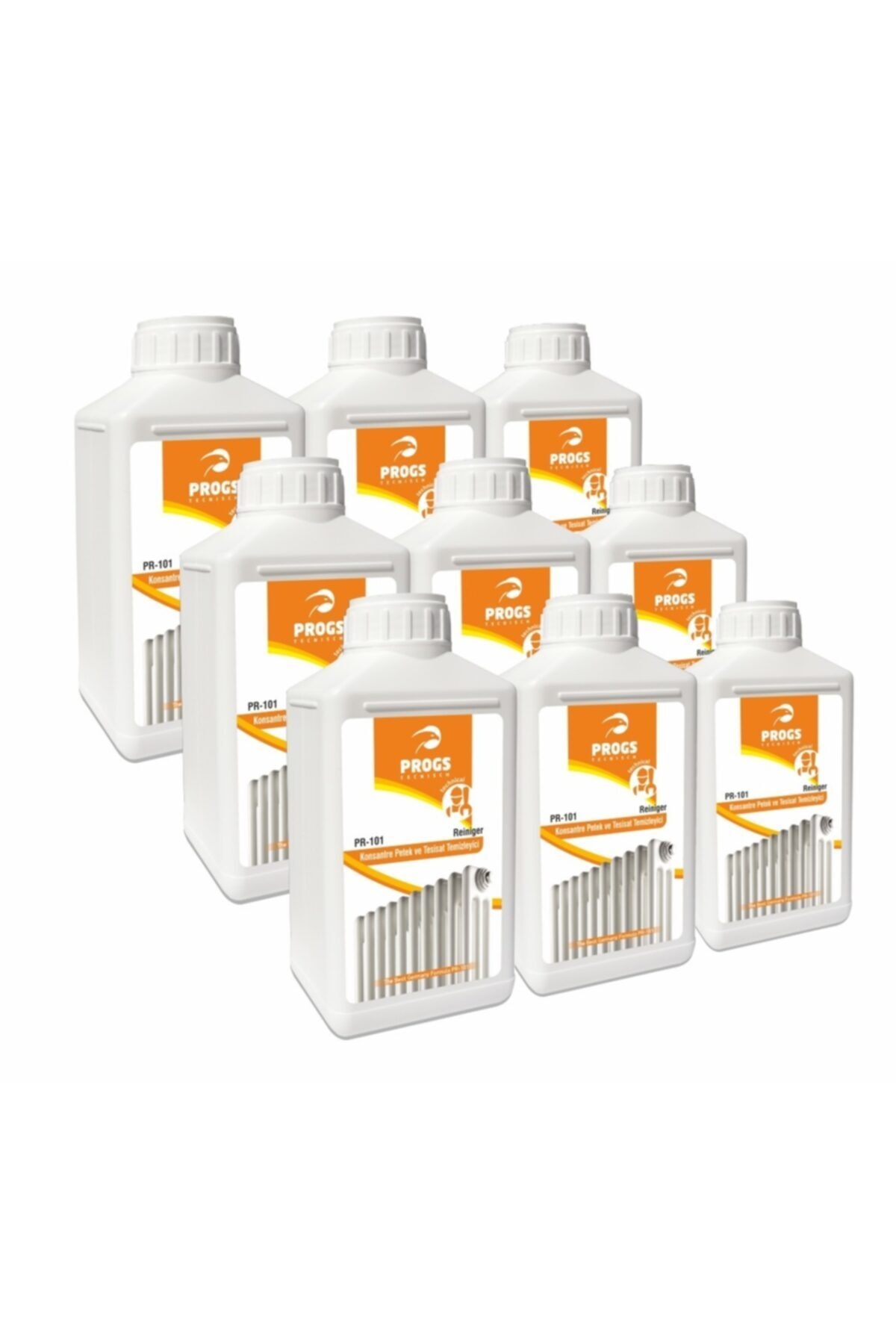Wogens Progs 9 Adet 1lt Petek Temizleme Kimyasalı