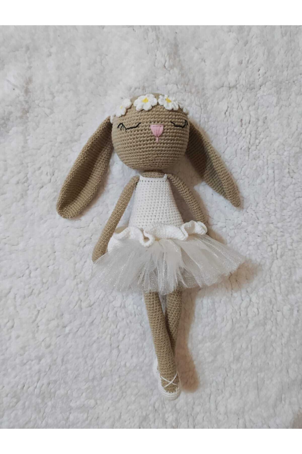 Örgü Ustası YM Organik Amigurumi Balerin Tavşan