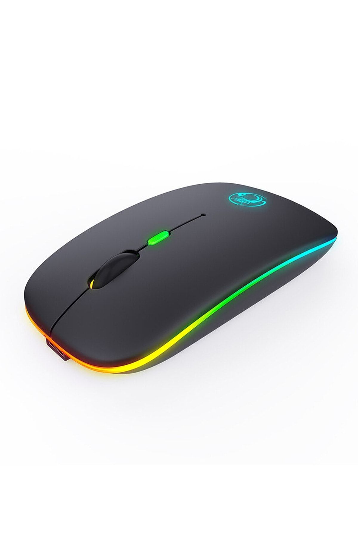 BSD GİFTED E-1300 Kablosuz Wireless Şarjlı Rgb Led Işıklı Gaming Mouse 1600 Dpi Sessiz
