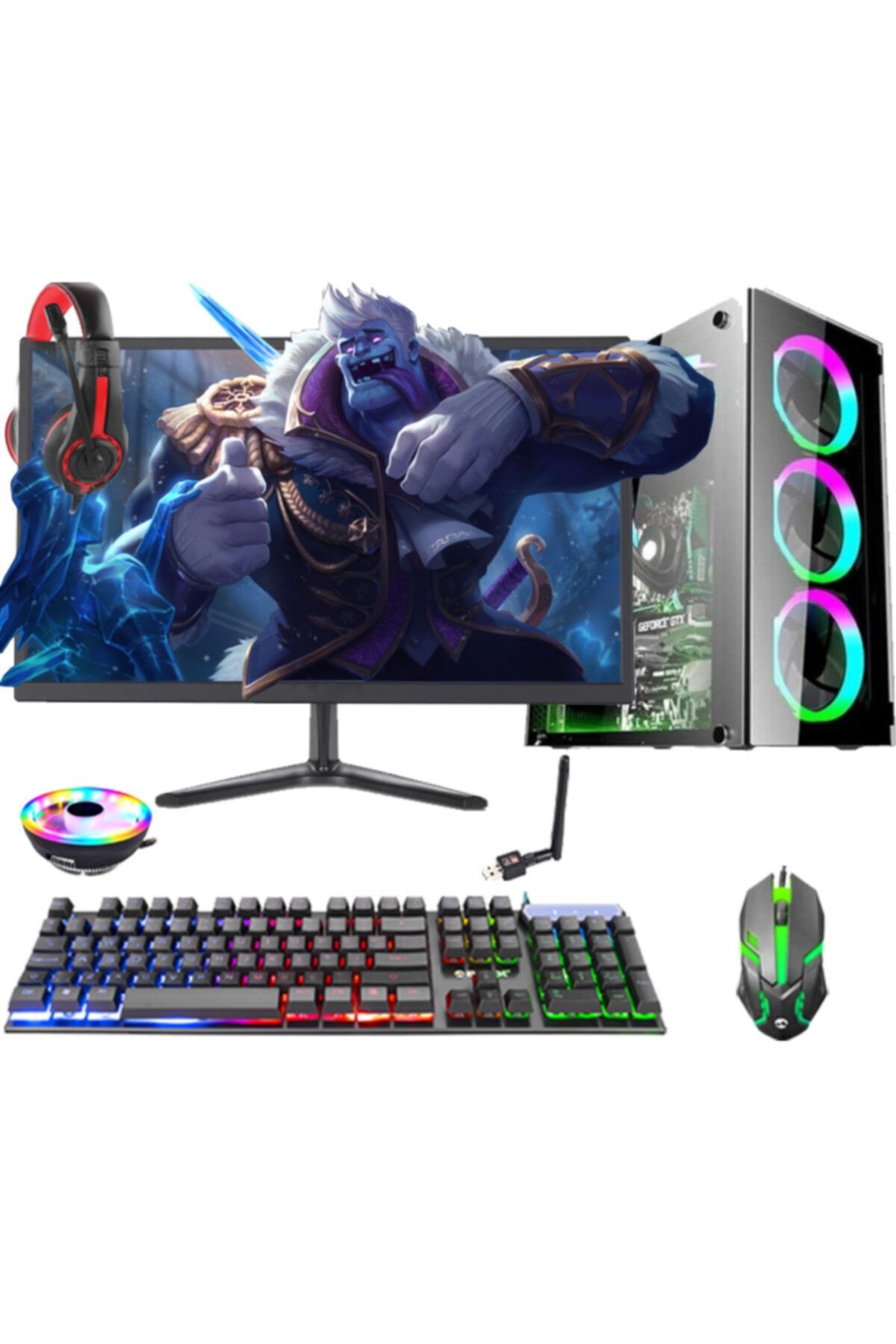 Aizen Gx77 I5-3470 8 Gb 240 Ssd Gtx 750ti 18,5\