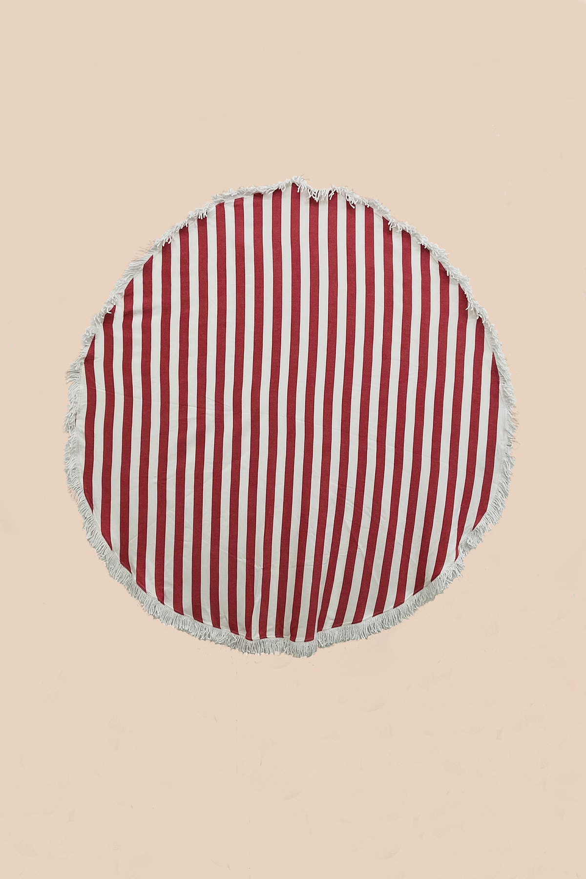 Buldans Yuvarlak Peştemal Kırmızı 145x145