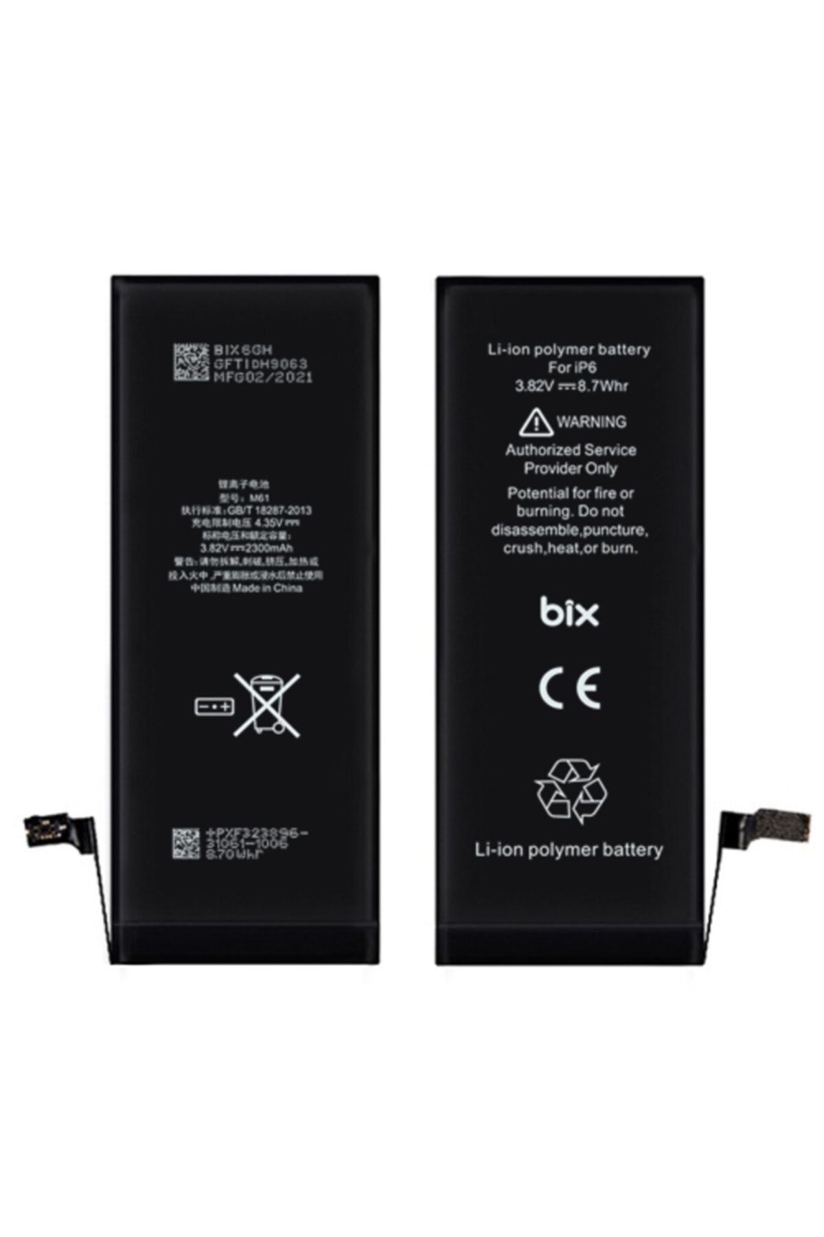 OSMAN KAYA Iphone 6g Batarya Bix Garantili