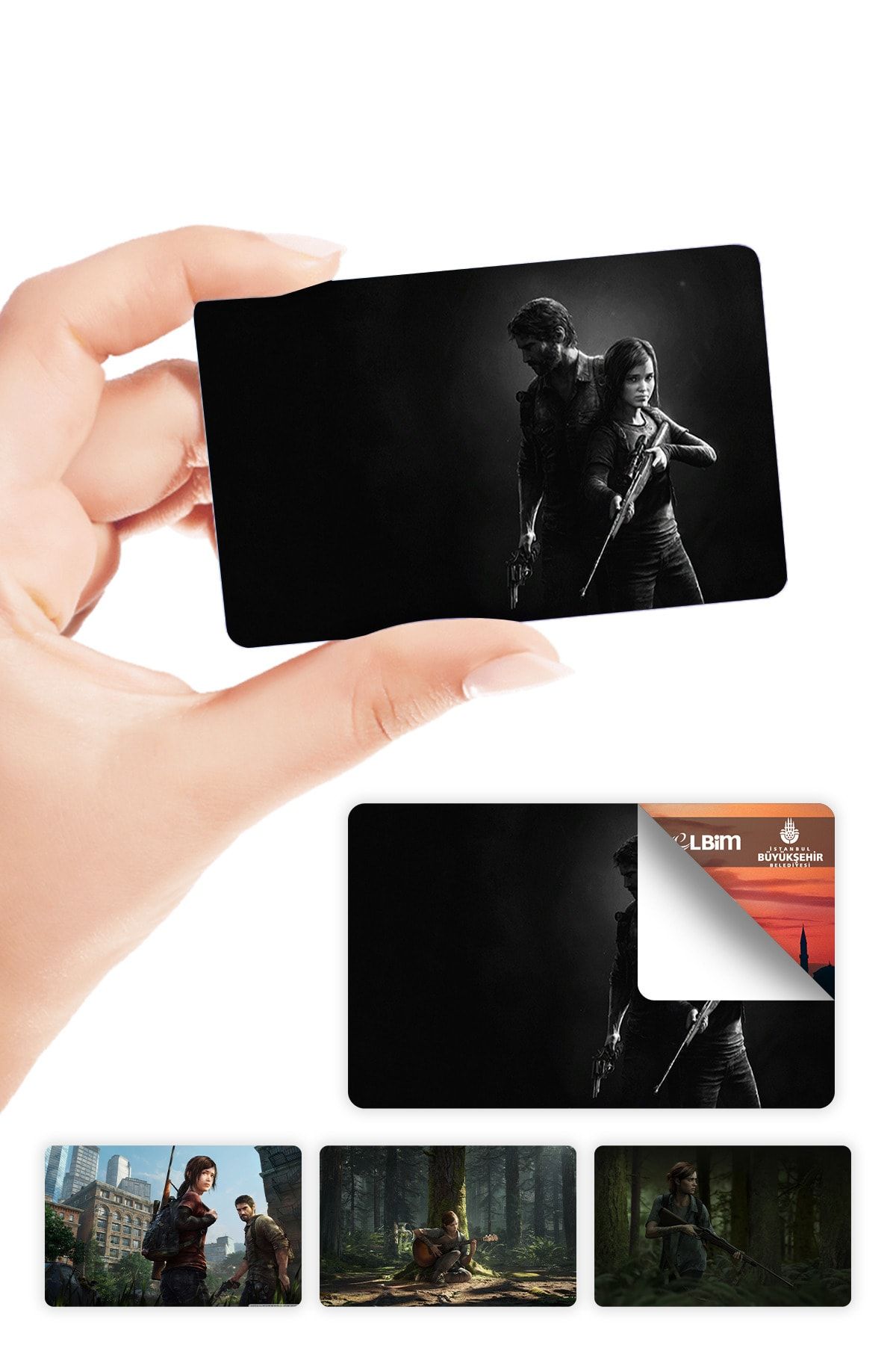 ZipZap The Last Of Us Kart Kaplama Sticker 4 Adet