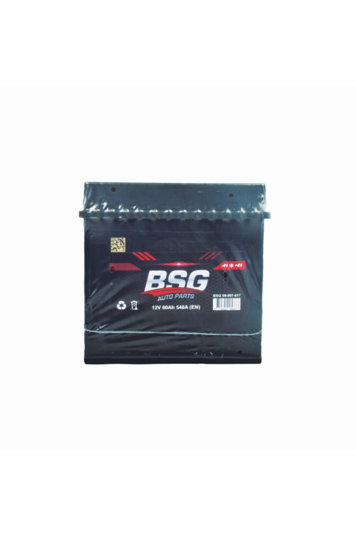 BSG Akü 12v 60ah 540cca D23 Düz Smf Exmet Ind Sulu 173x304x224