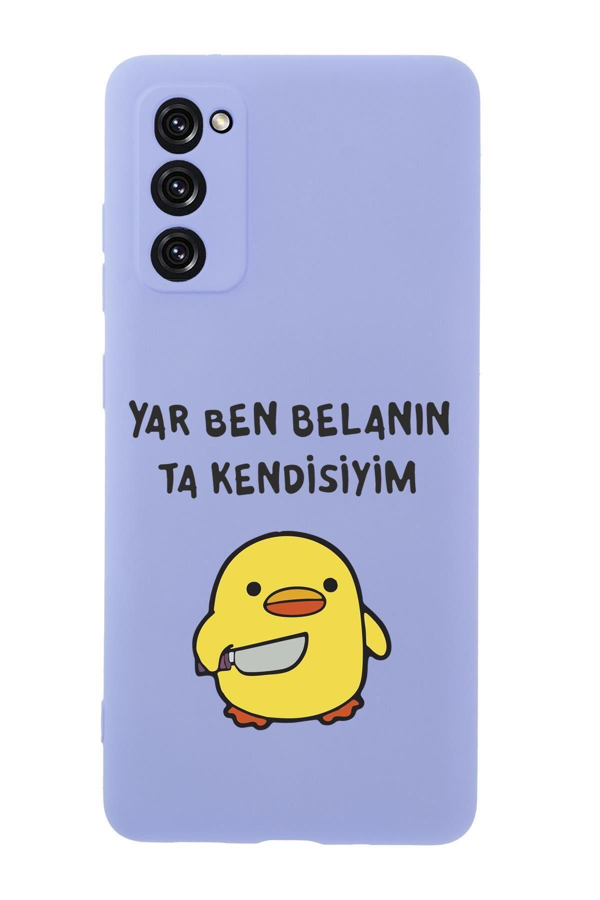 mooodcase Samsung S20fe Katil Civciv Desenli Premium Silikonlu Telefon Kılıfı