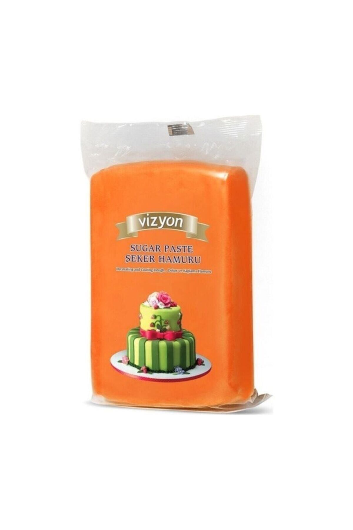VİZYON Turuncu Şeker Hamuru 1 kg