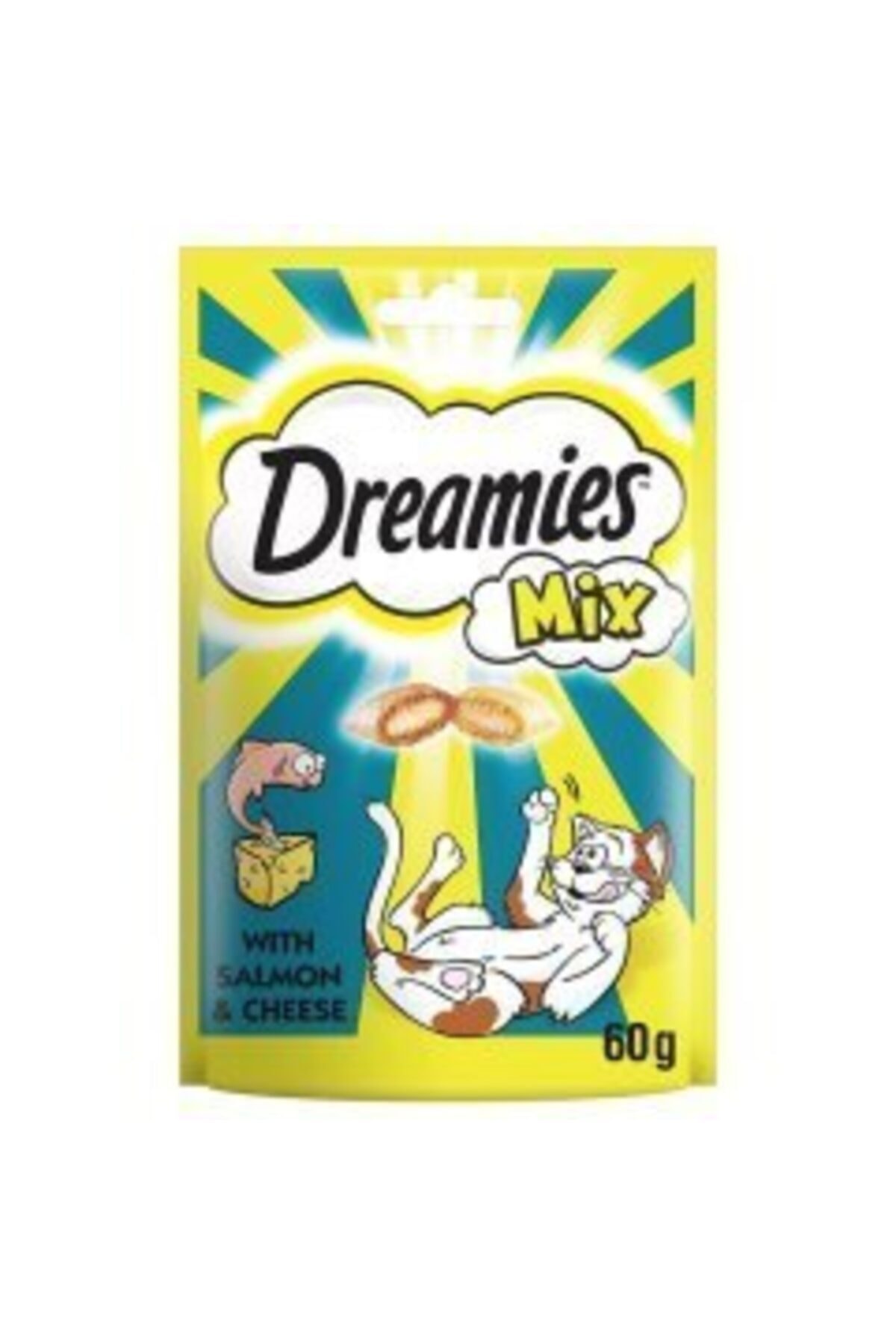 Dreamies Dreamıes Peynirli & Somonlu Mix 60g