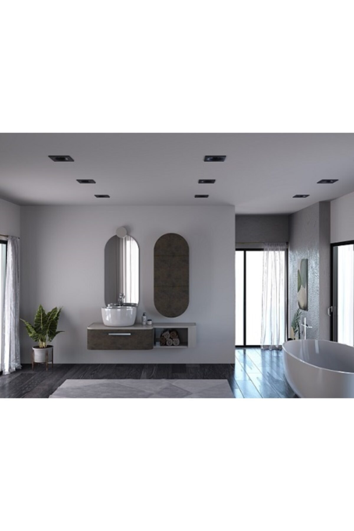 Höger Rubey 150 Banyo Dolabı