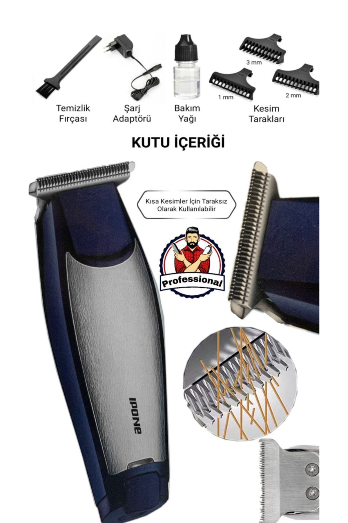 gemei ipone ip 1068 profesyonel sac sakal kesme makinesi lazer oncesi fiyati yorumlari trendyol