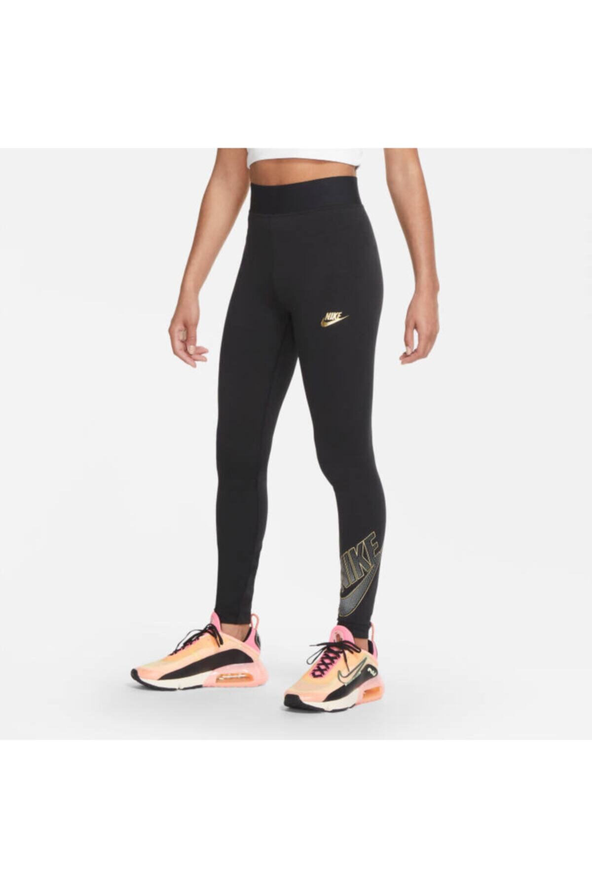 Nike Kadin W Nsw Lggng Club Hw Prnt Pack Dc0844-010