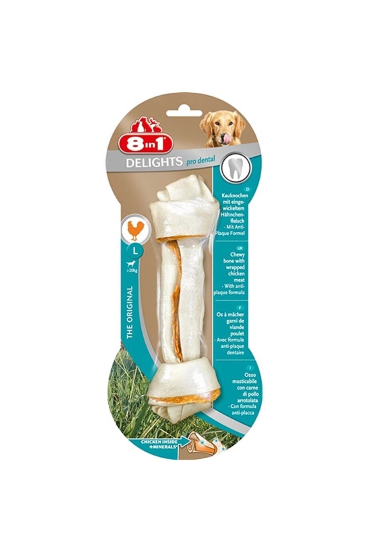 8in1 Delights Pro Dental Large
