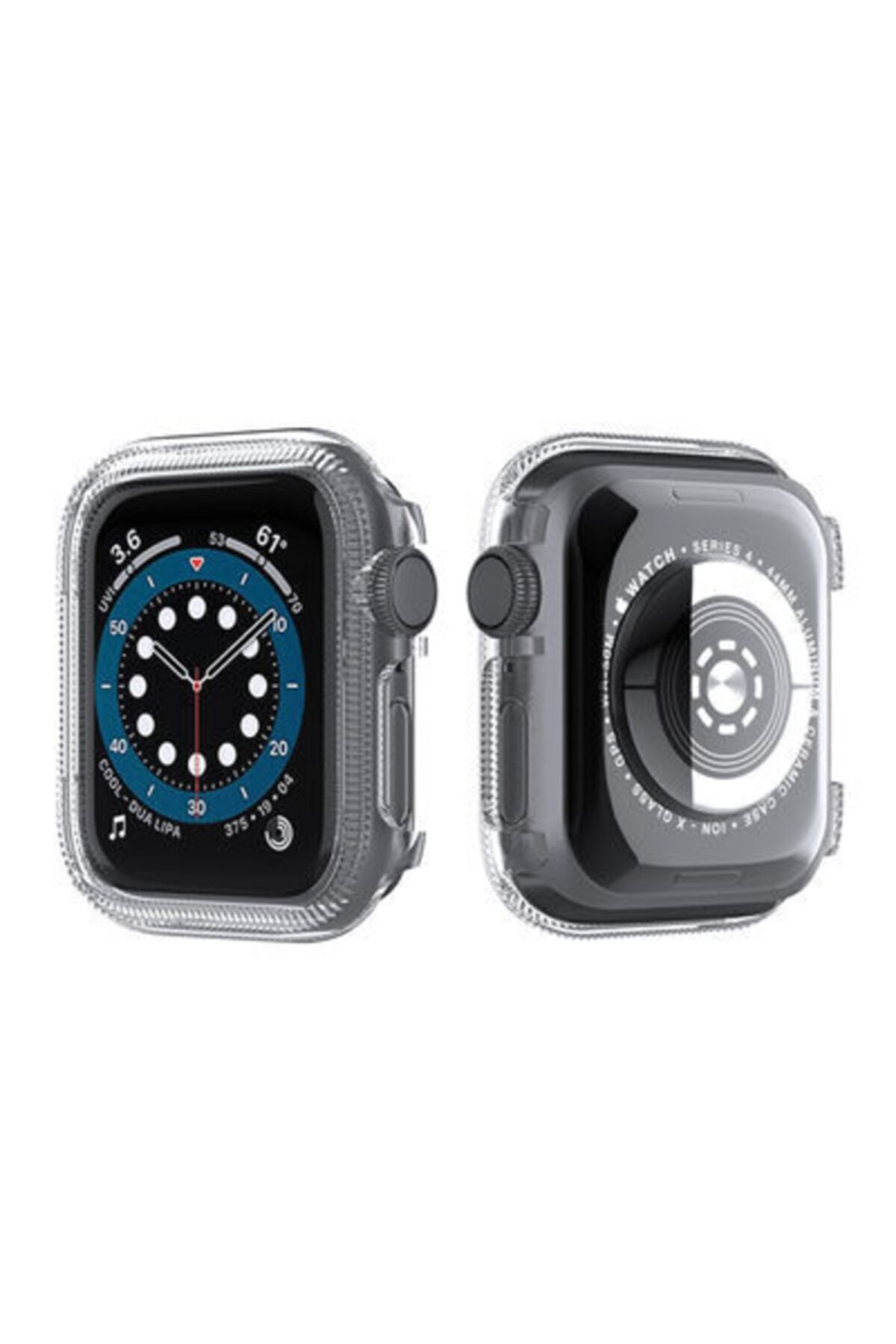 Apple Techsun Watch 6 44mm Ekran Koruyucu + Kılıf Premium Kalite