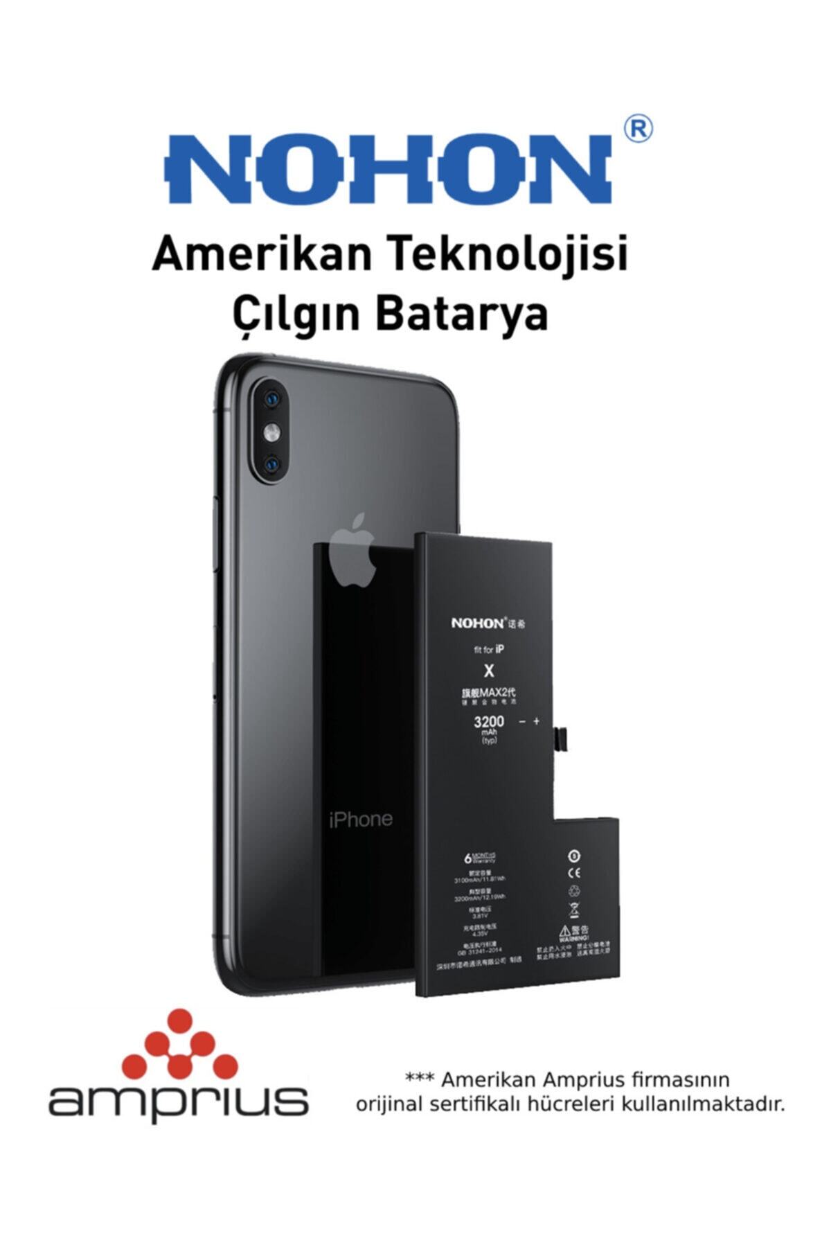 NOHON Iphone X - 3200 Mah Batarya