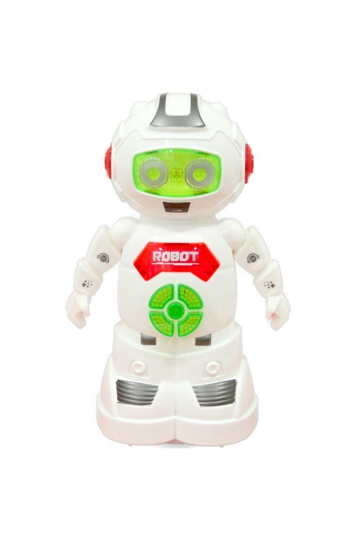 Mallicity Türkçe Konuşan Pilli Koruma Robotu Güven Kırmızı
