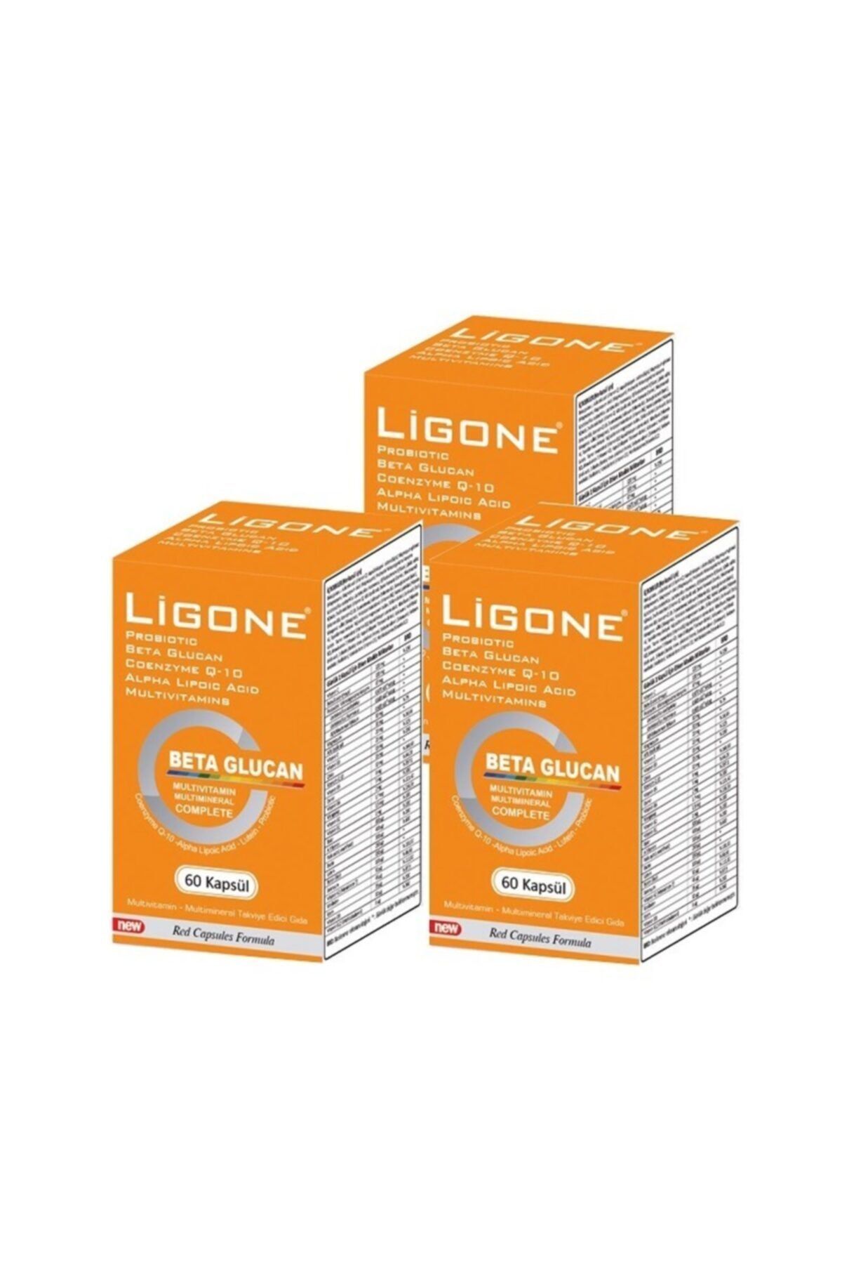 Ligone Beta Glucan 60 Kapsül 3x