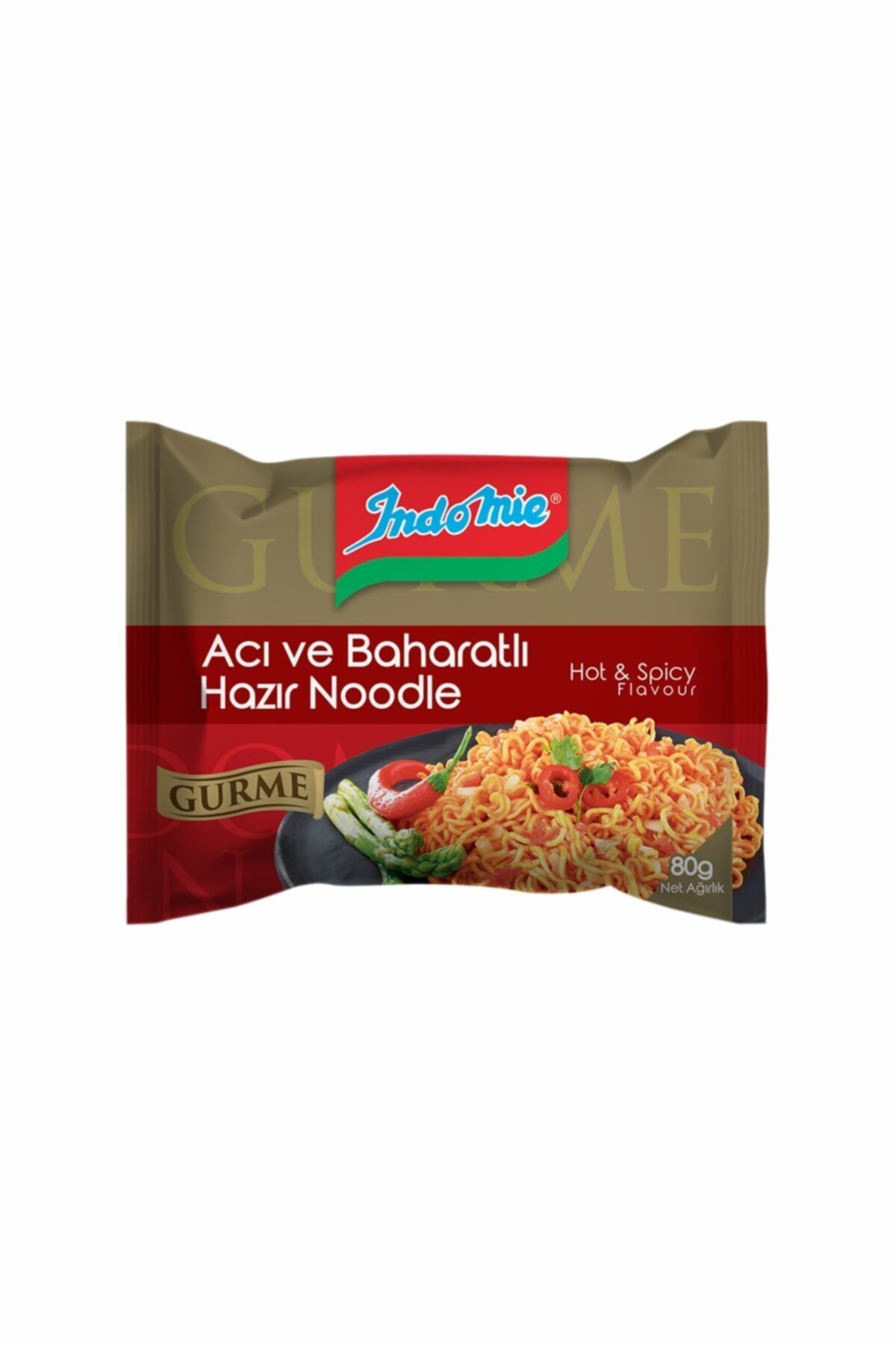İndomie Indomie Gurme Serisi Acı & Baharatlı Hazır Noodle 5 Adet