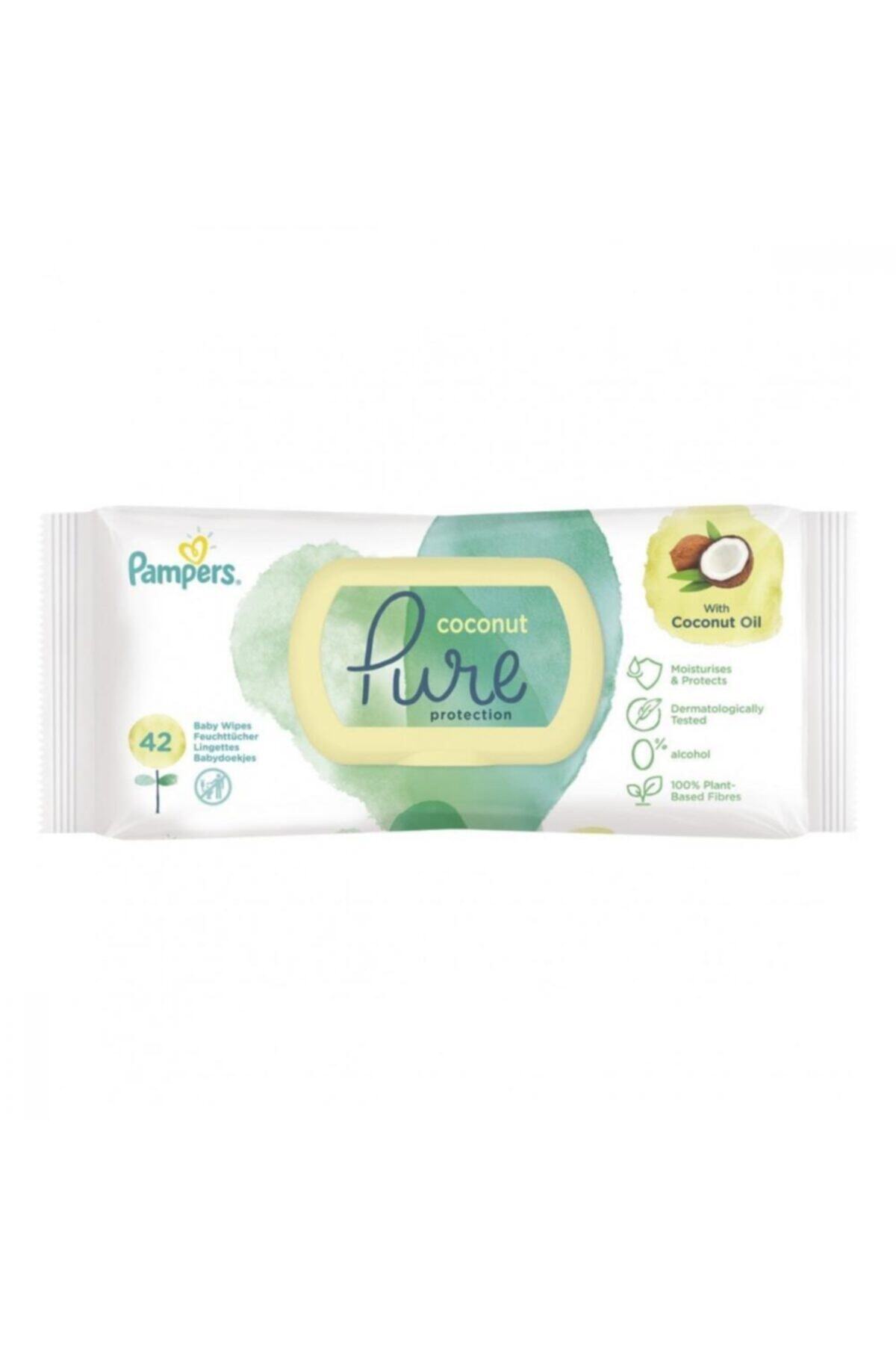 Prima Pampers Coconut Pure Islak Havlu Tekli 42li