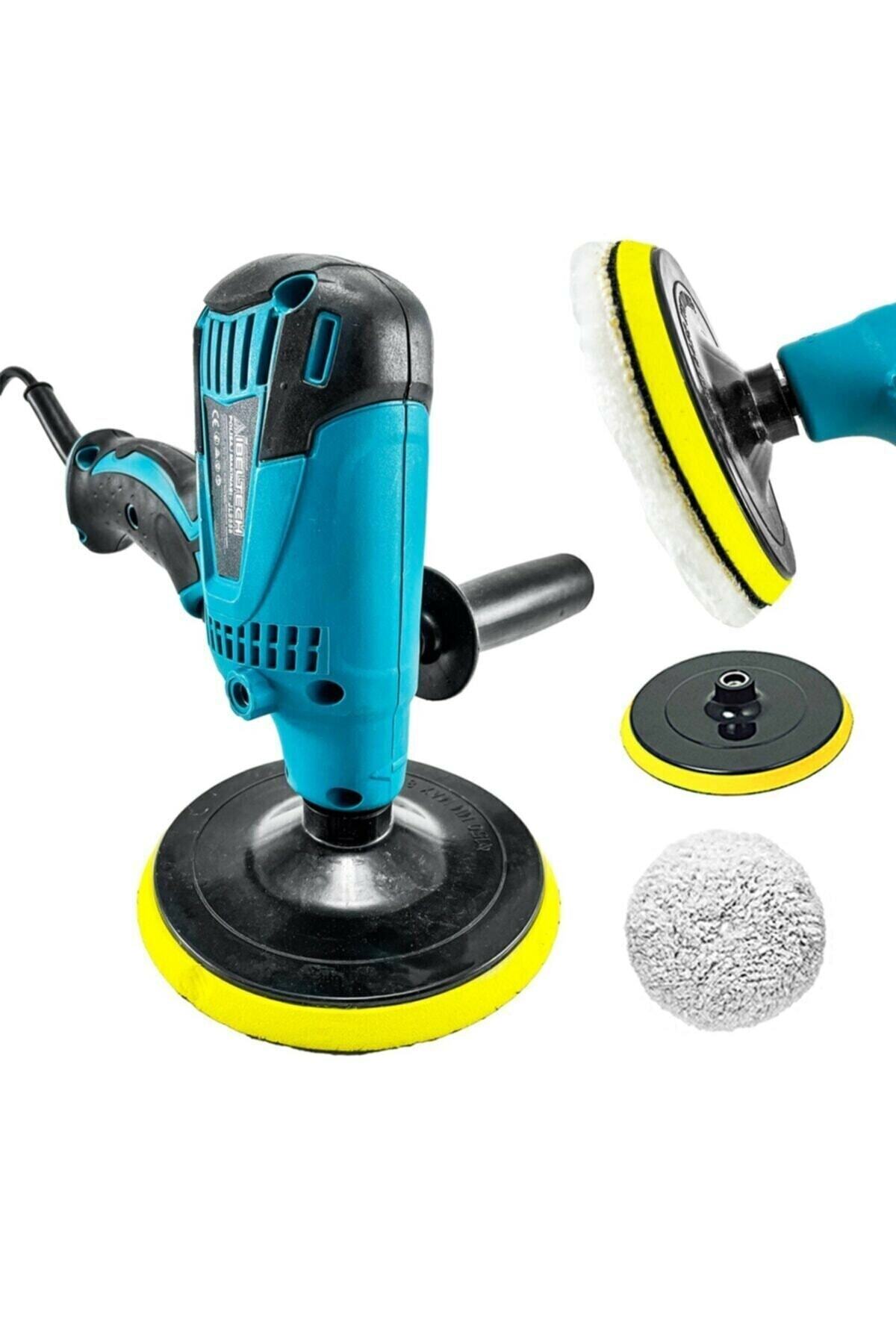 İBELTECH 150mm 450w Devir Ayarlı Pasta Cila Parlatma Polisaj Makinesi Jl9558