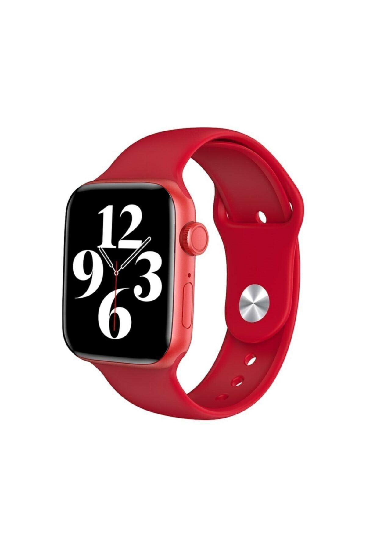 AKSESUAR REYONU Hw22 / Smart Watch 6 / Kırmızı Akıllı Saat