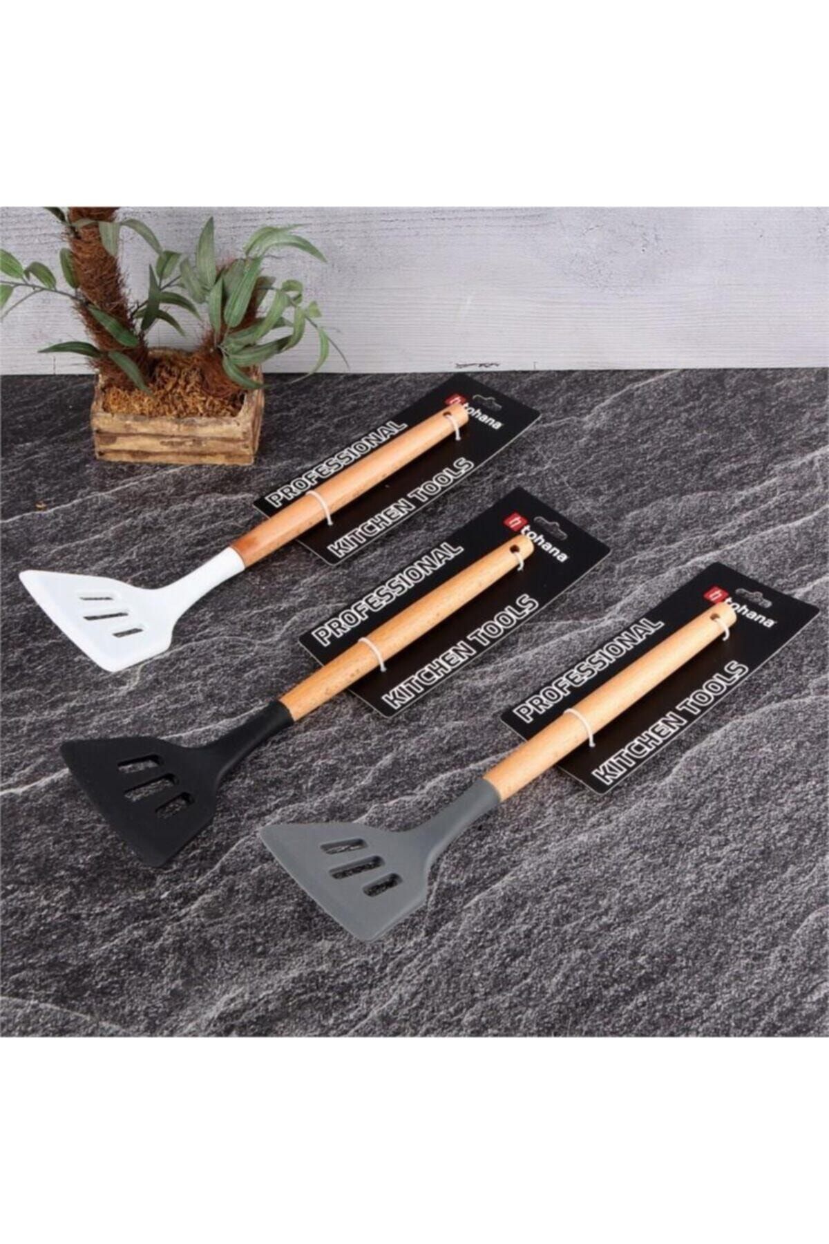 Tohana Slikon Delikli Spatula 46635