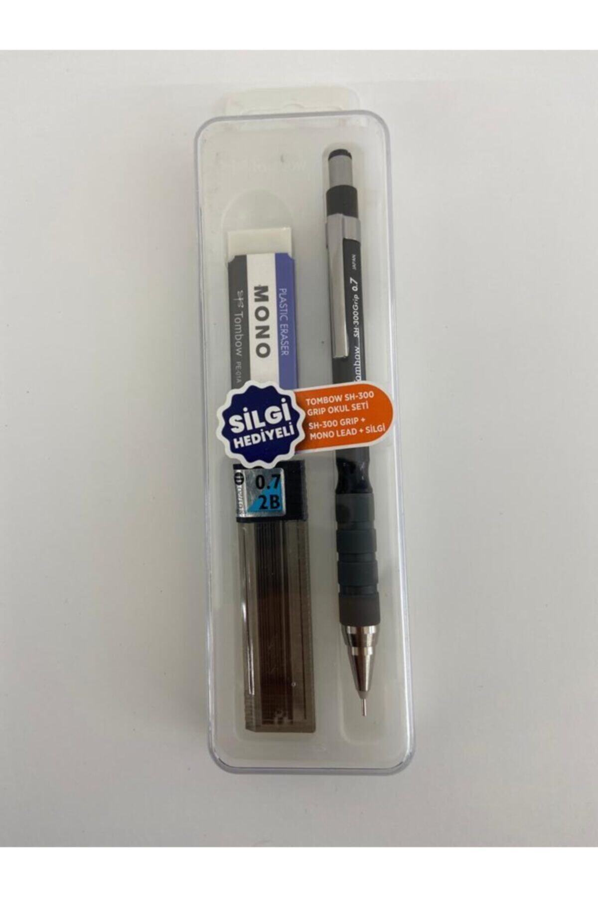 Tombow Sh-300 Grip 0,7mm P.kutulu Set Siyah