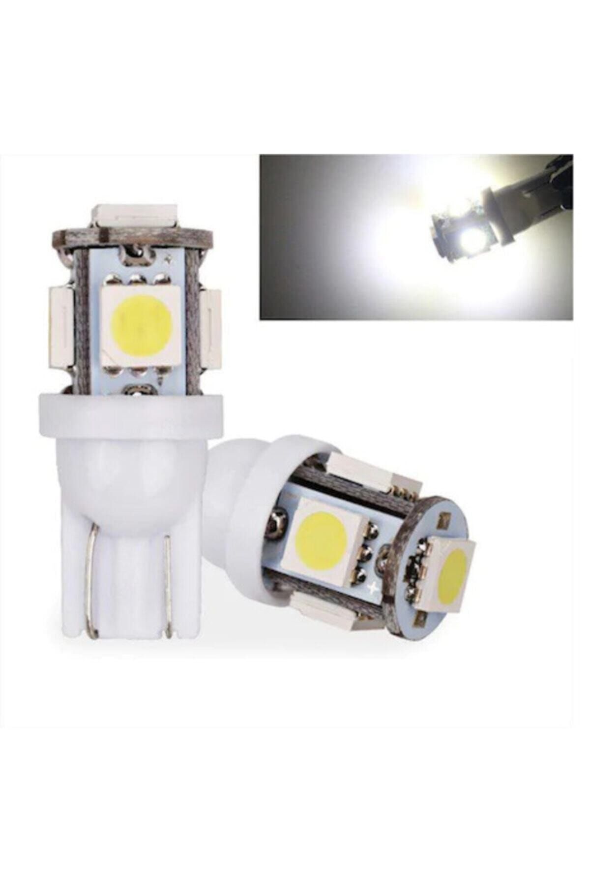 asm t10 led park ampul ledi plaka aydinlatma ledi beyaz 5 led smd fiyati yorumlari trendyol