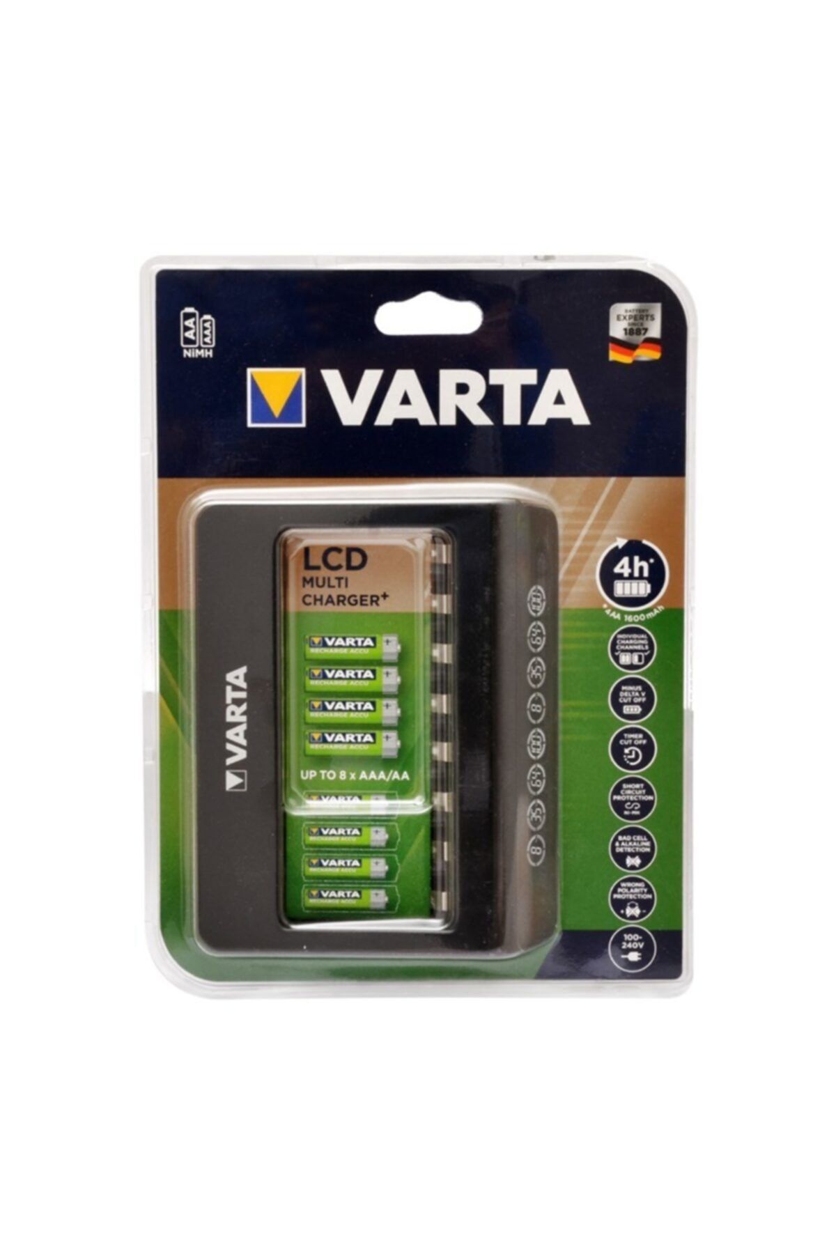 Varta 57681 Lcd 8 Slot Aa - Aaa Pil Şarj Cihazı