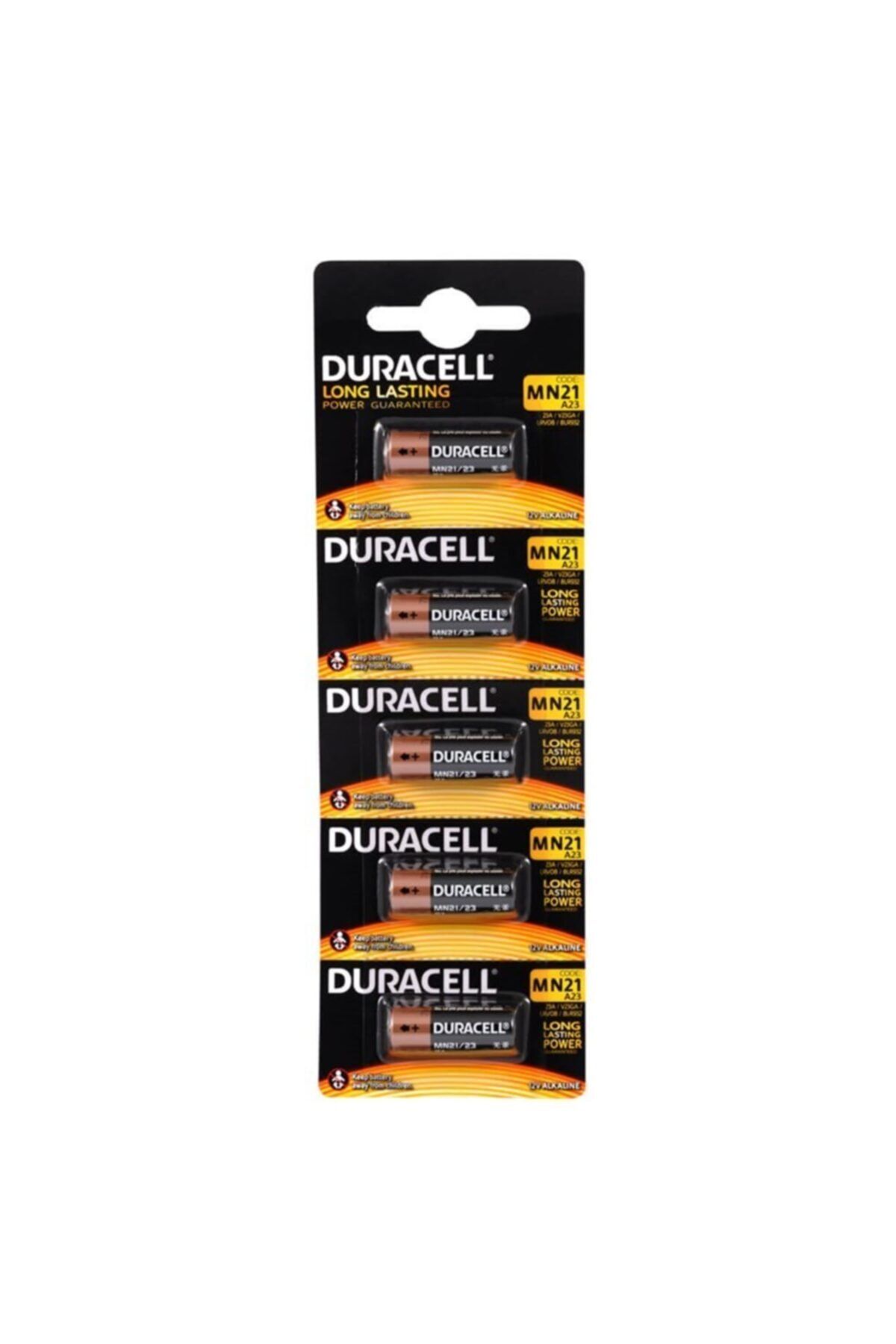 Duracell Mn21, A23, 23a 12v Kumanda Pili 5li