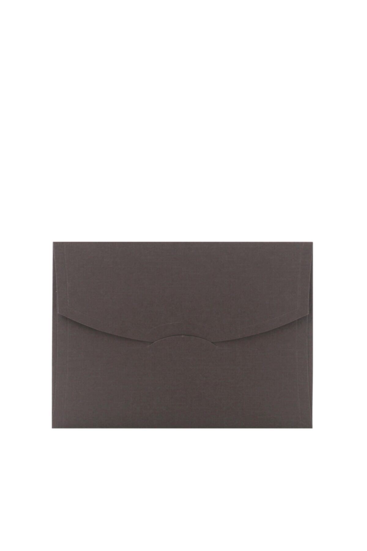 Ege 13x18cm Deri Desen Gri 270gr Lüks50 Adet Davetiye Zarfı