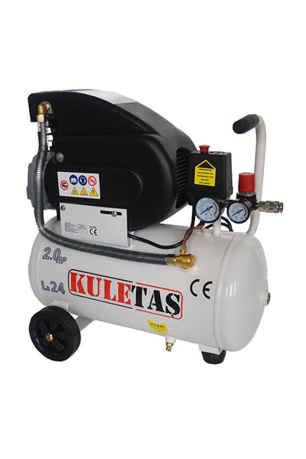 Kuletaş Hava Kompresörü 24lt 2hp Jaklı Kaplin Çıkış