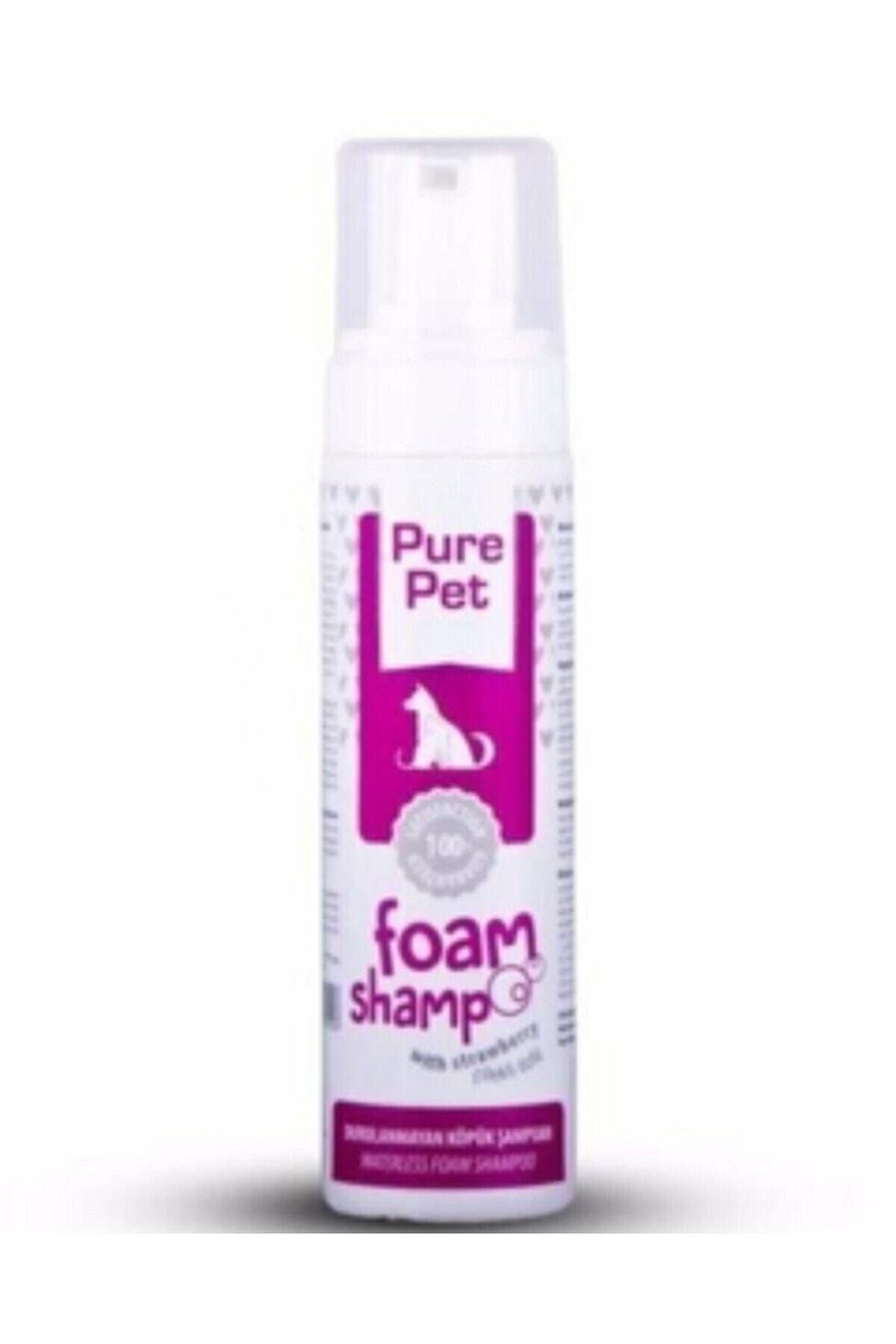 Pure Pet Kedi Köpek Durulanmayan Çilekli Köpük Şampuan 225ml