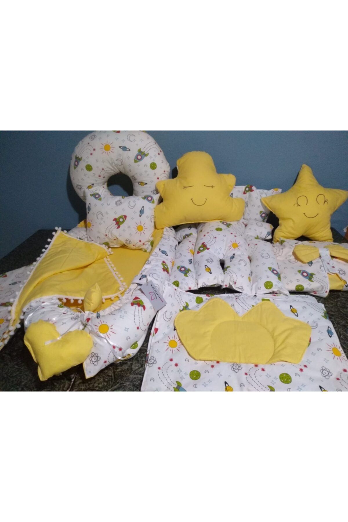 BABYNESTSOFFİCİAL Uzay Babynest Takım Full 10 Parça