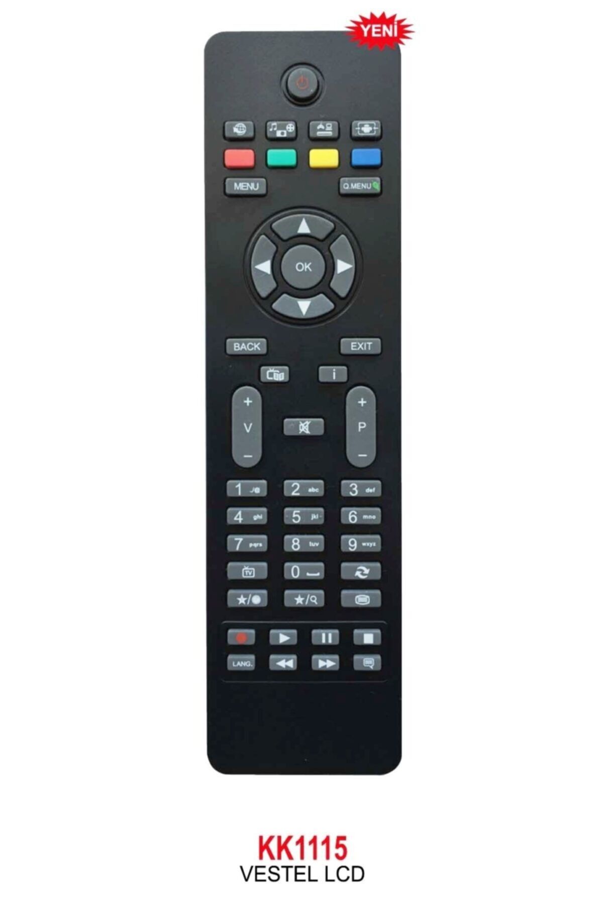 Profilo Rc0251 Rm-l251 Lcd-led Tv Kumanda Yazısız Kk1115-12263