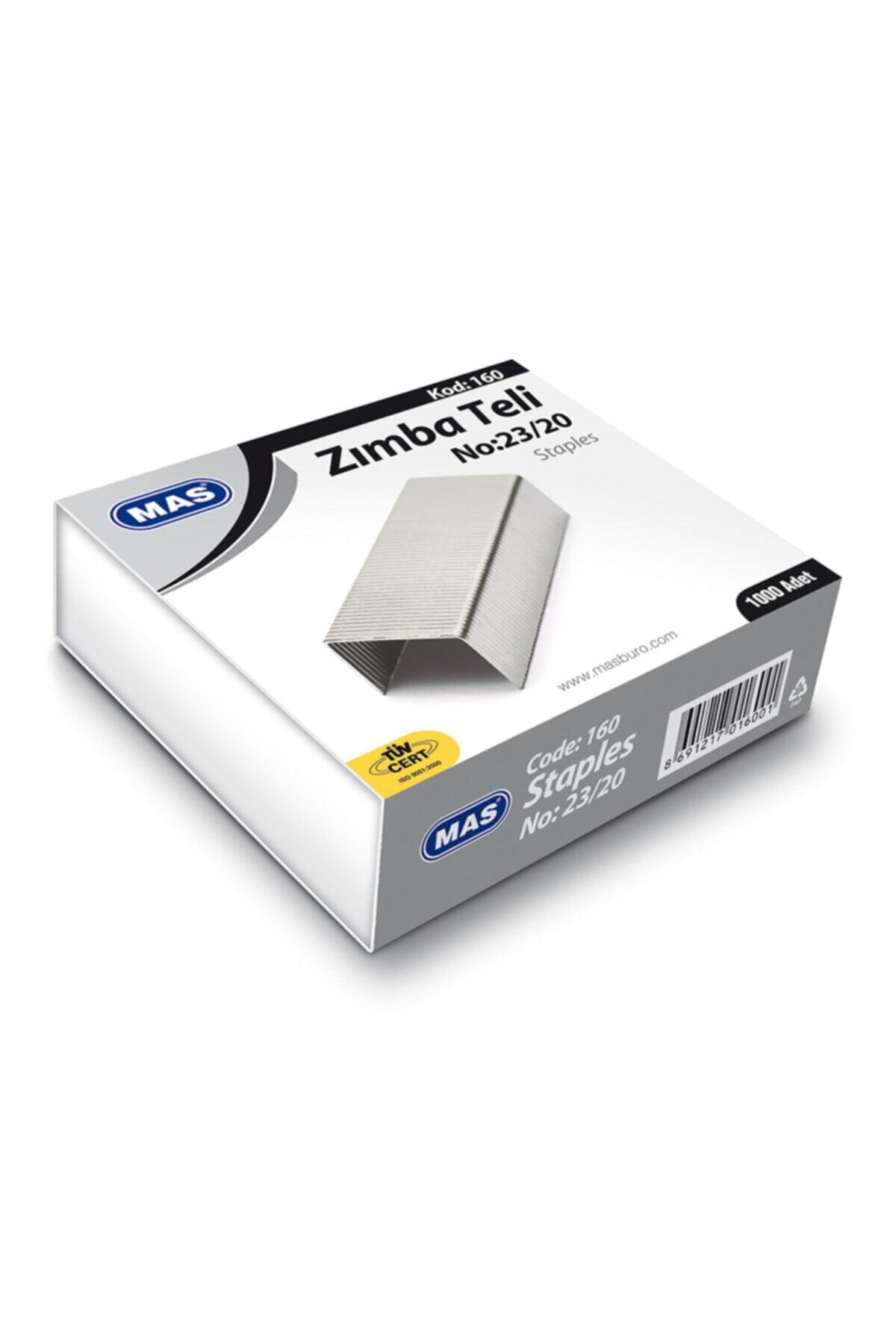 Mas 160 Zımba Teli 23 - 20 10'lu Paket 12 Adet
