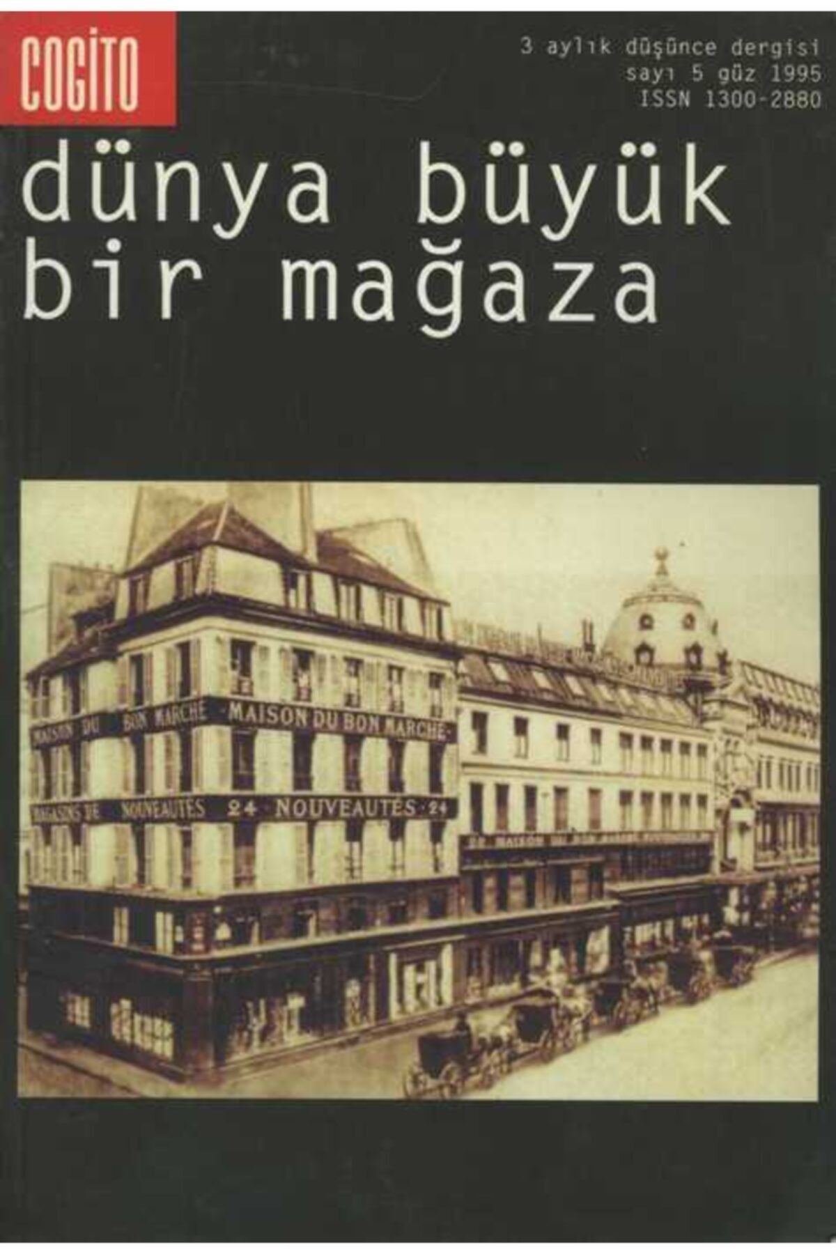 yky Cogito - 3 Aylık Dergi (no 5, Yıl 1995)