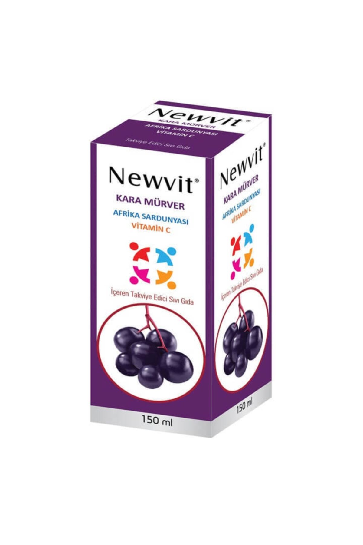 Newvit Newvıt Sambucus Afrıka Sardunyası Şurup