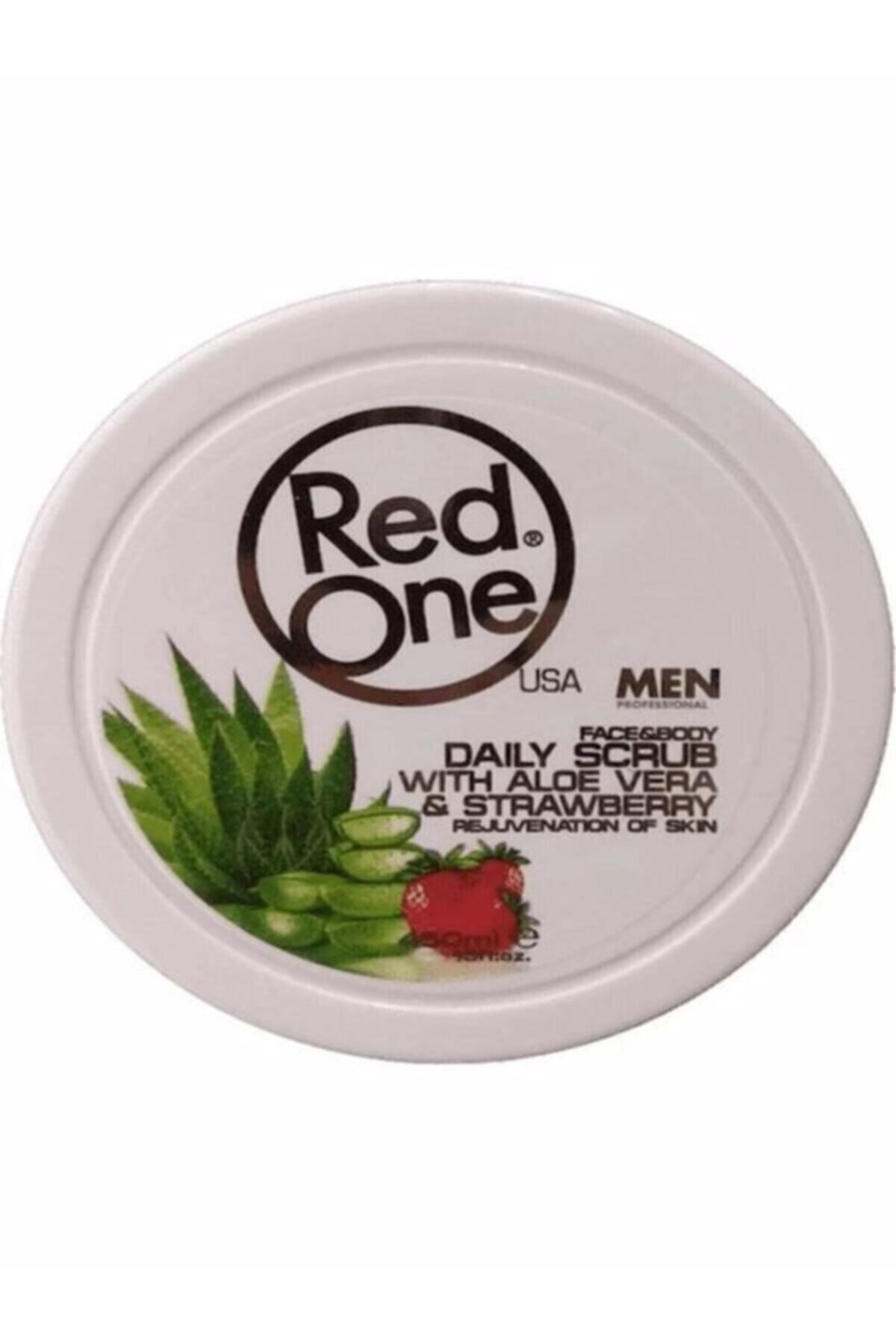 Red One Redone Men Scrub Aloa Vera 450 Ml