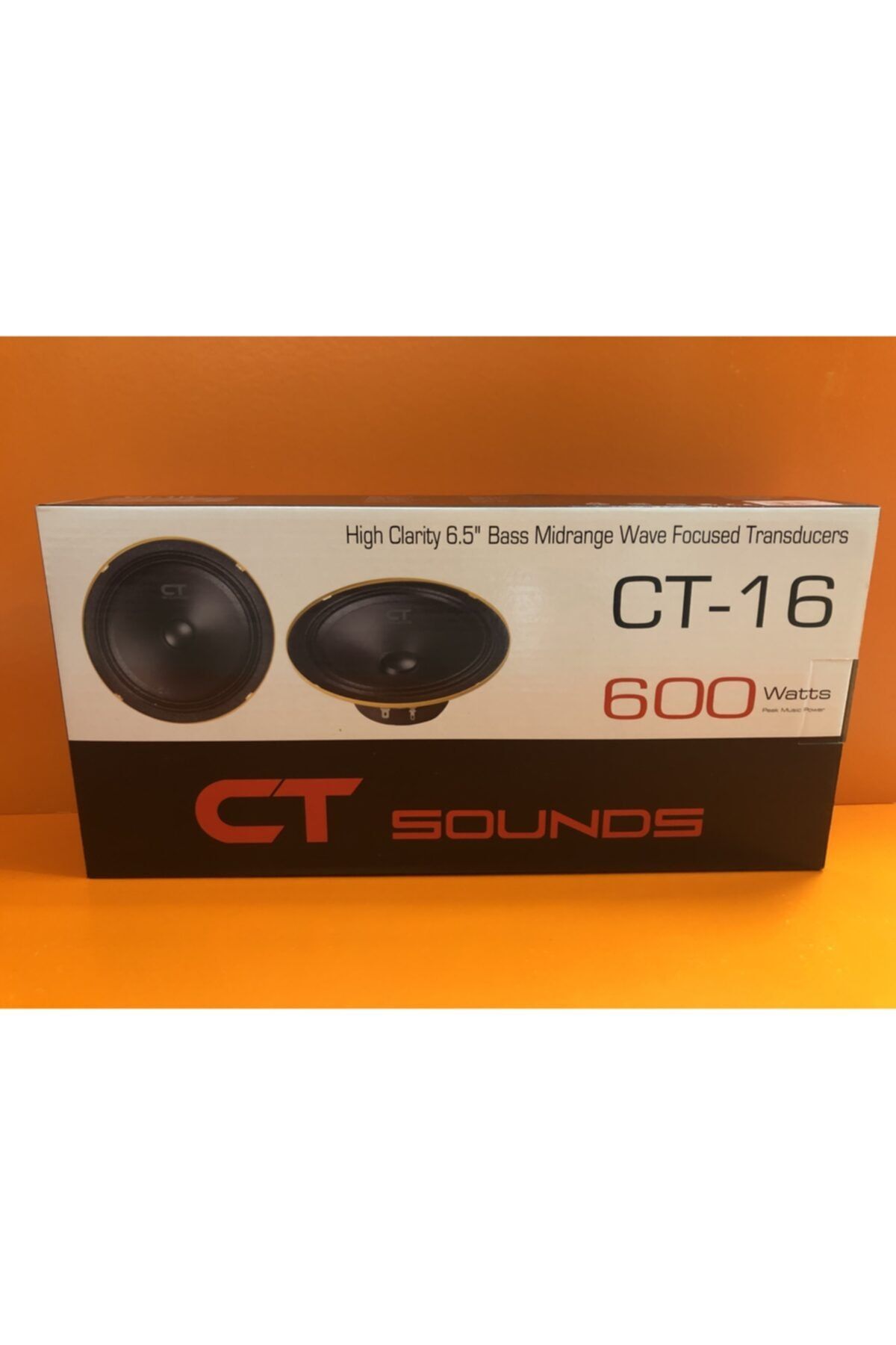 ABS 16 Cm Midrange Ct Sound 600w Çift