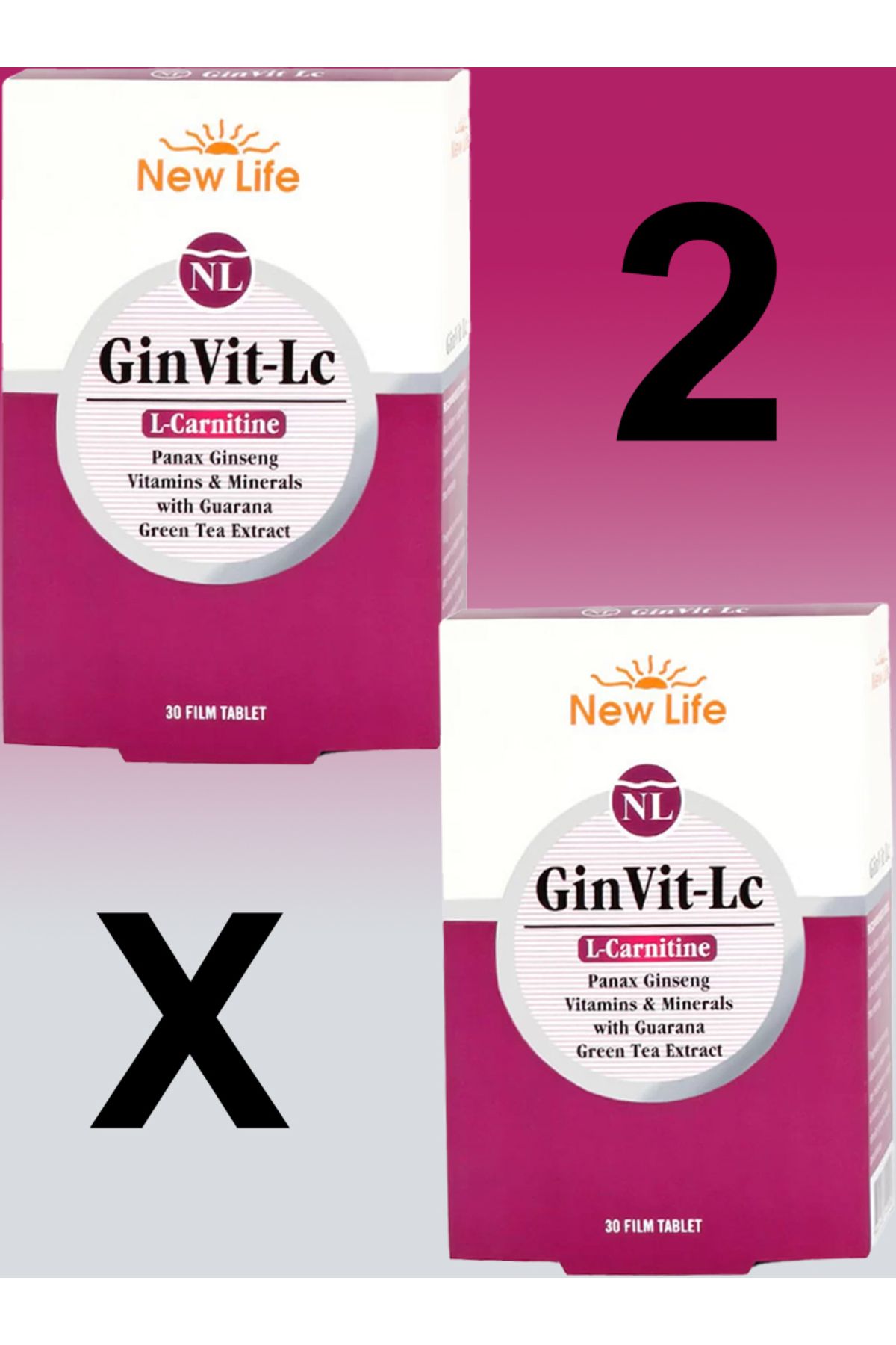 New Life GinVit-Lc 30 TabletX2