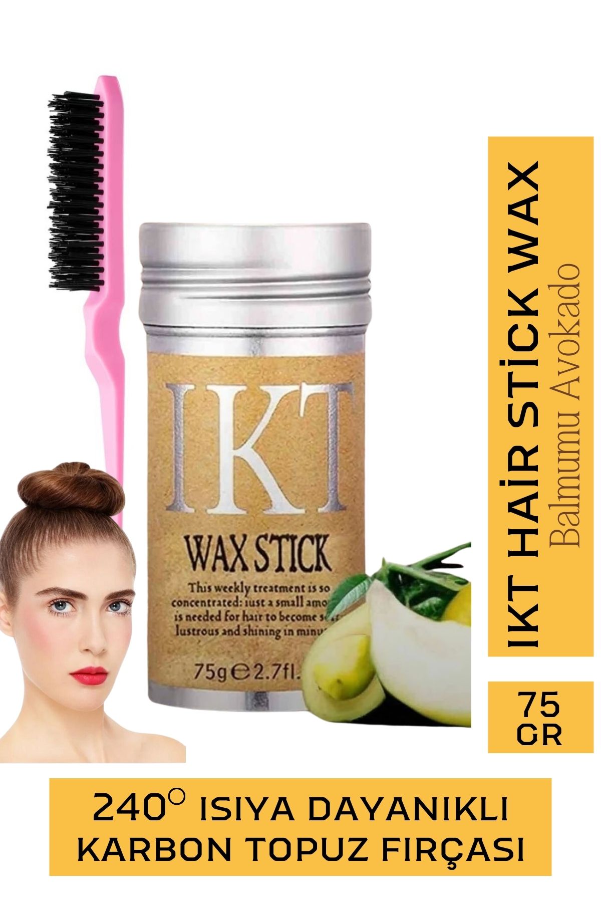 Stick Wax Ve Topuz Fırçası